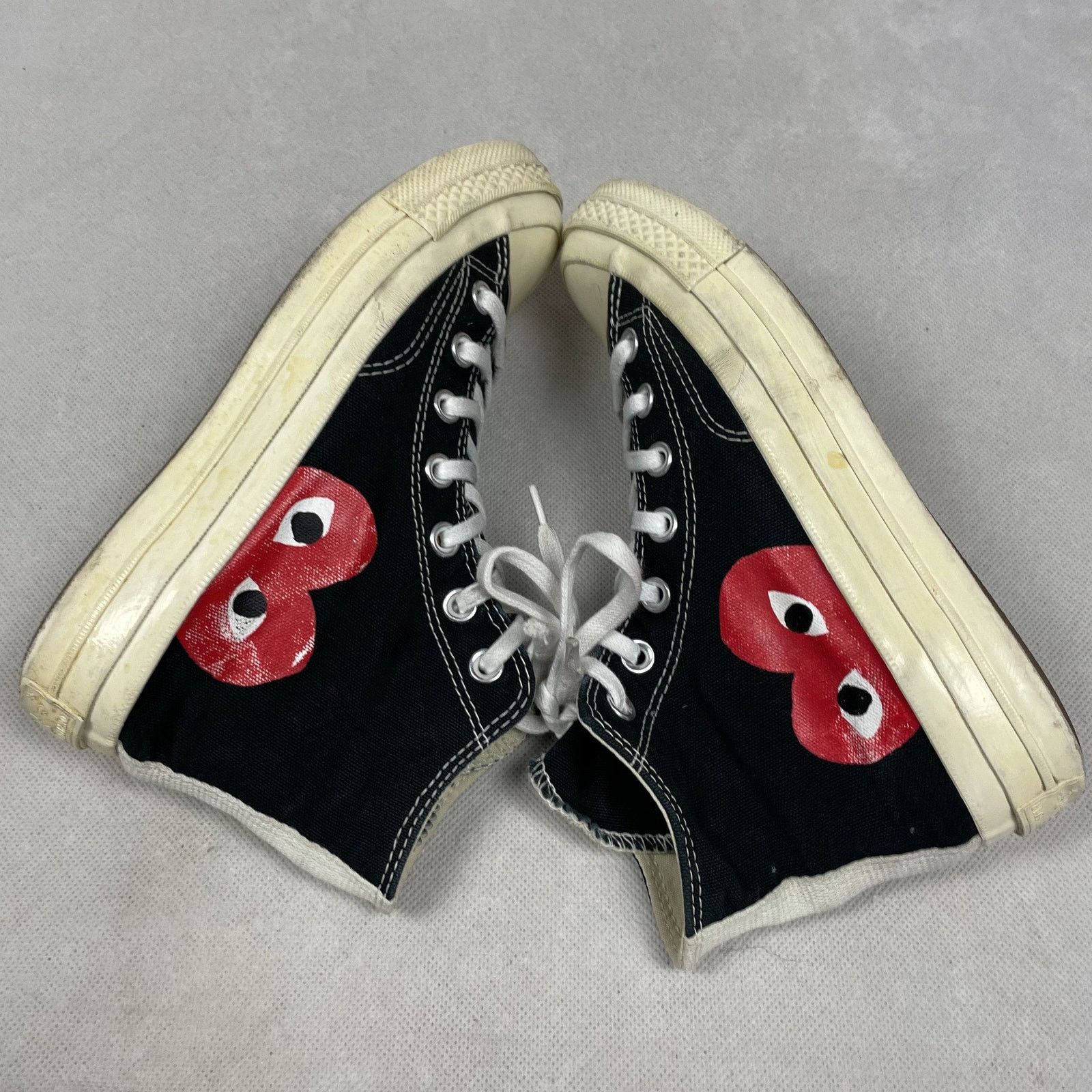 Converse Converse Chuck 70 CDG HI 150204C Unisex Black Shoes M5/W7 Size US 5 / EU 37 - 4 Thumbnail