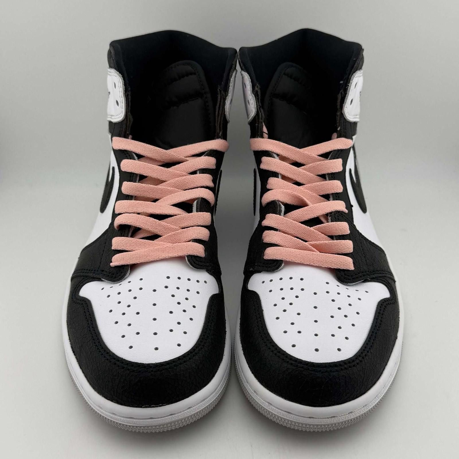 Nike Air Jordan 1 Retro High OG White/Black/Coral US 10 Used Size US 10 / EU 43 - 2 Thumbnail