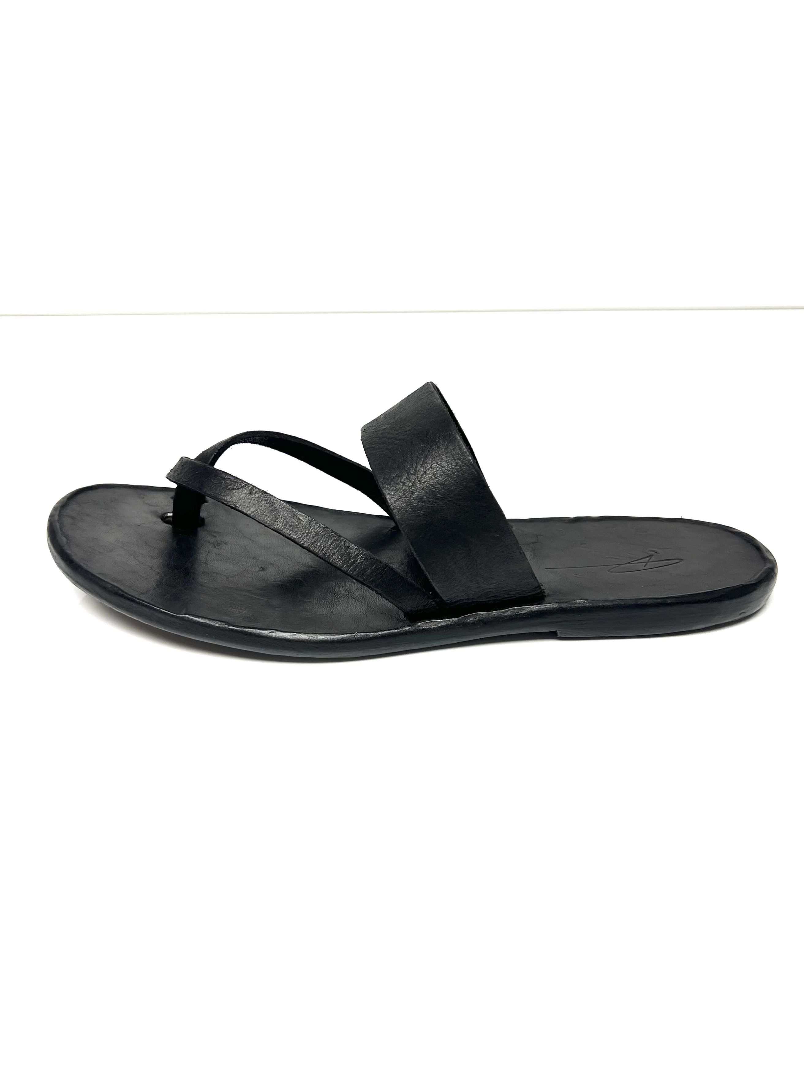 Dimissianos & Miller DIMISSIANOS & MILLER MENS LEATHER SLIDE / SLIP ON SANDALS Size US 12 / EU 45 - 8 Thumbnail