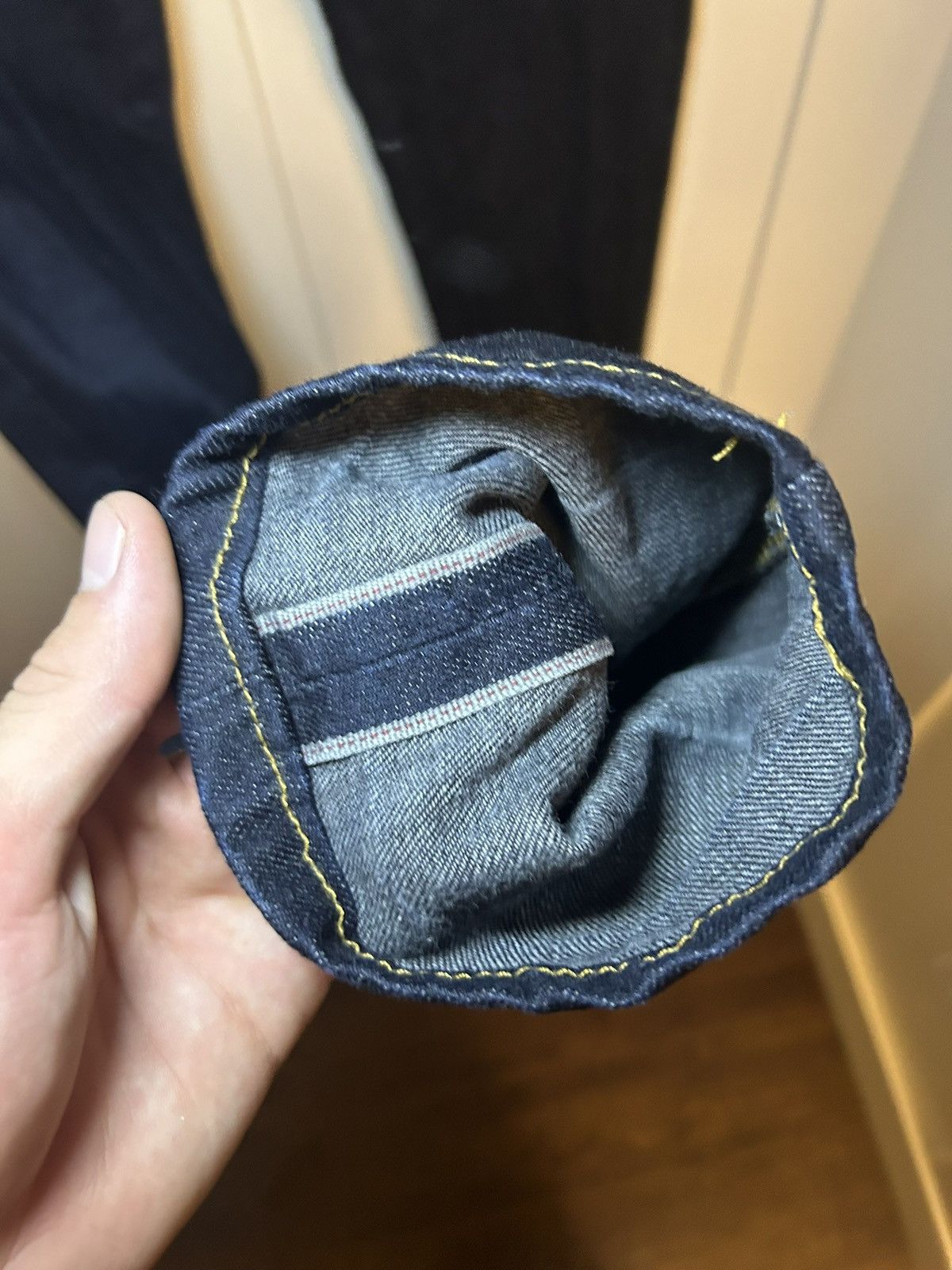 Naked & Famous Naked & Famous Deep Indigo Stretch Selvedge Denim jeans Size US 31 - 9 Thumbnail