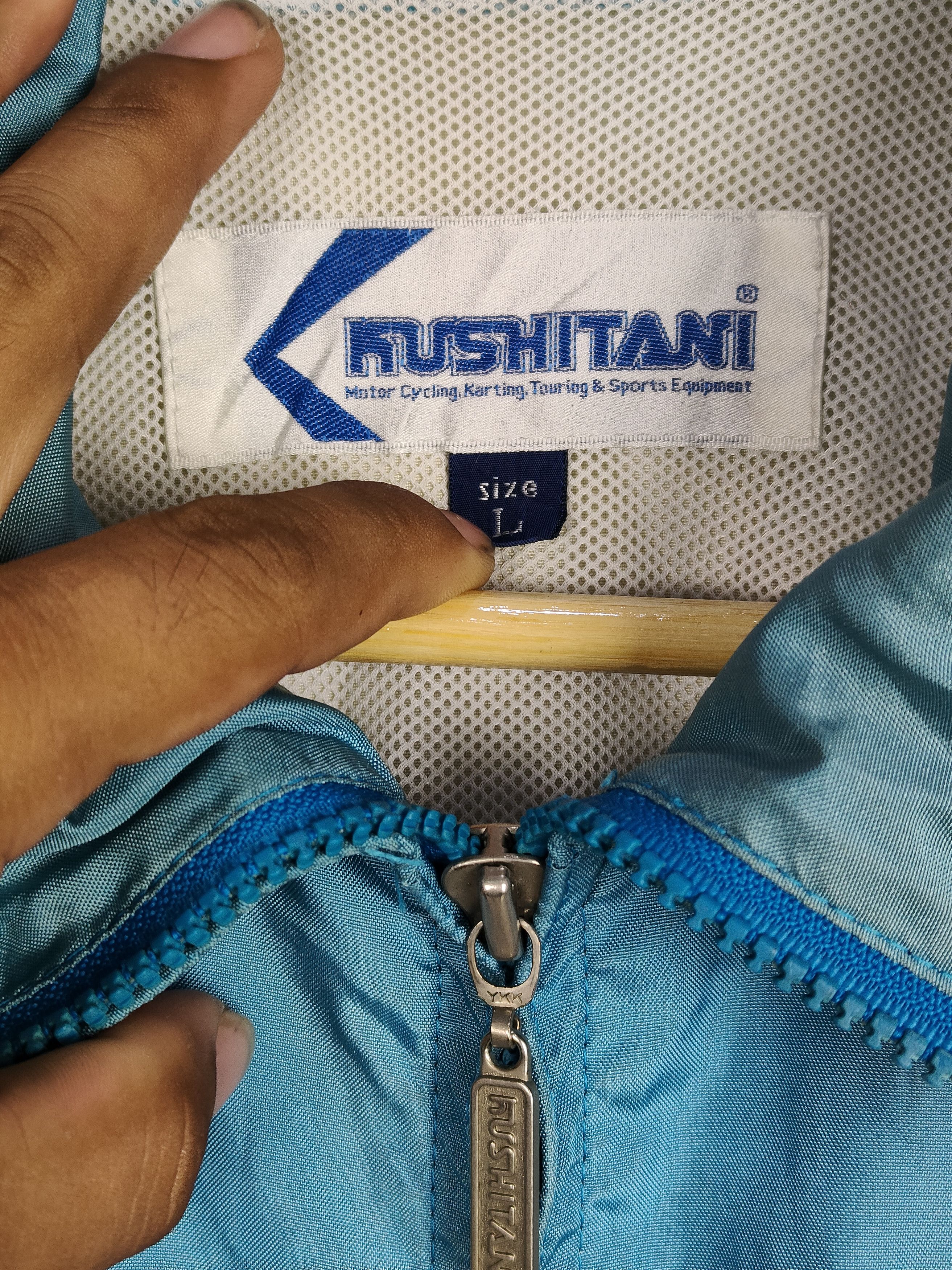 Japanese Brand × Vintage Vintage 90s Kushitani Racing Staff Jacket Size US L / EU 52-54 / 3 - 3 Thumbnail
