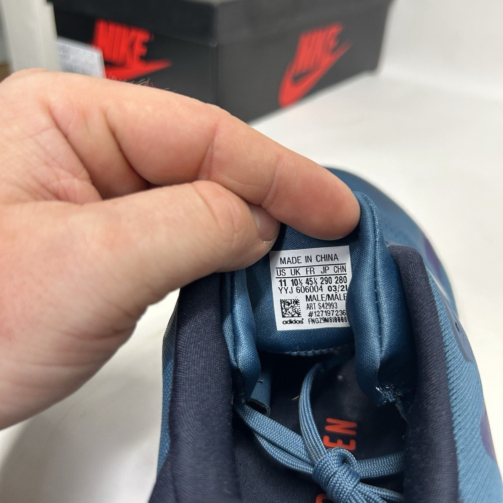 Adidas Adidas Solar Boost 3 “Orbit indigo Silver Ink Blue” S42993 Size US 11 / EU 44 - 6 Thumbnail