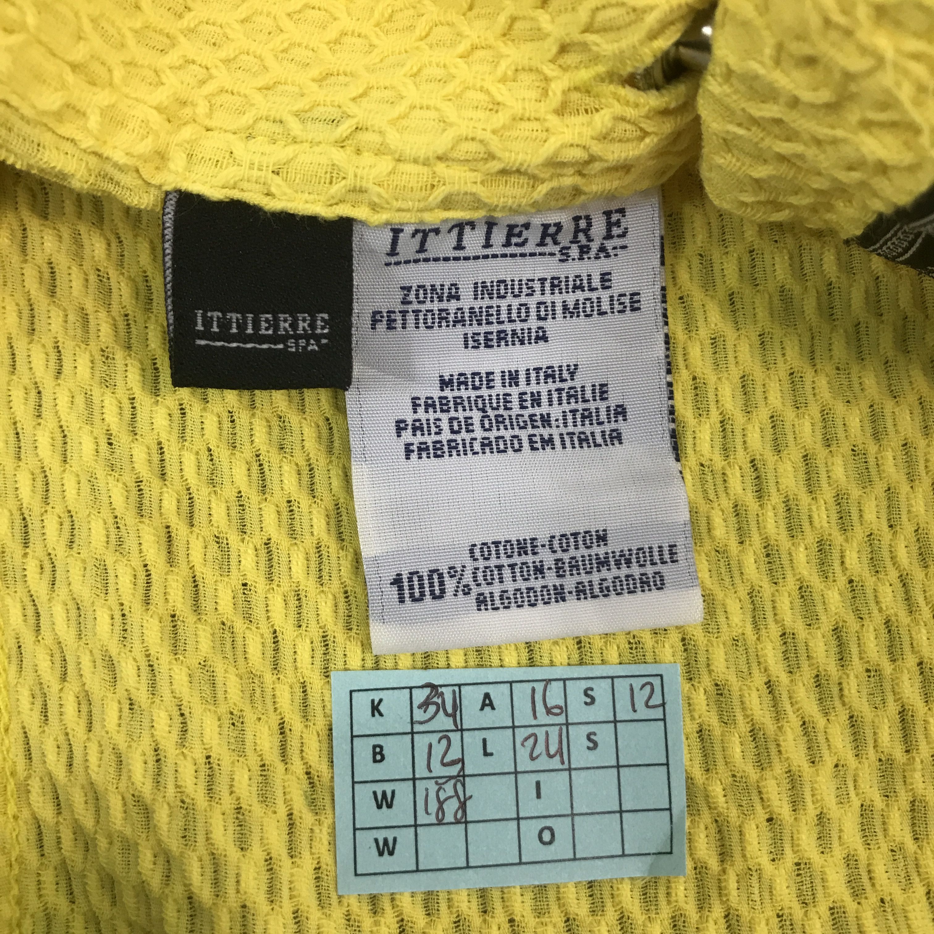 Versace VERSACE YELLOW BUTTON SHORT SLEEVE JACKET Size US S / EU 44-46 / 1 - 10 Thumbnail