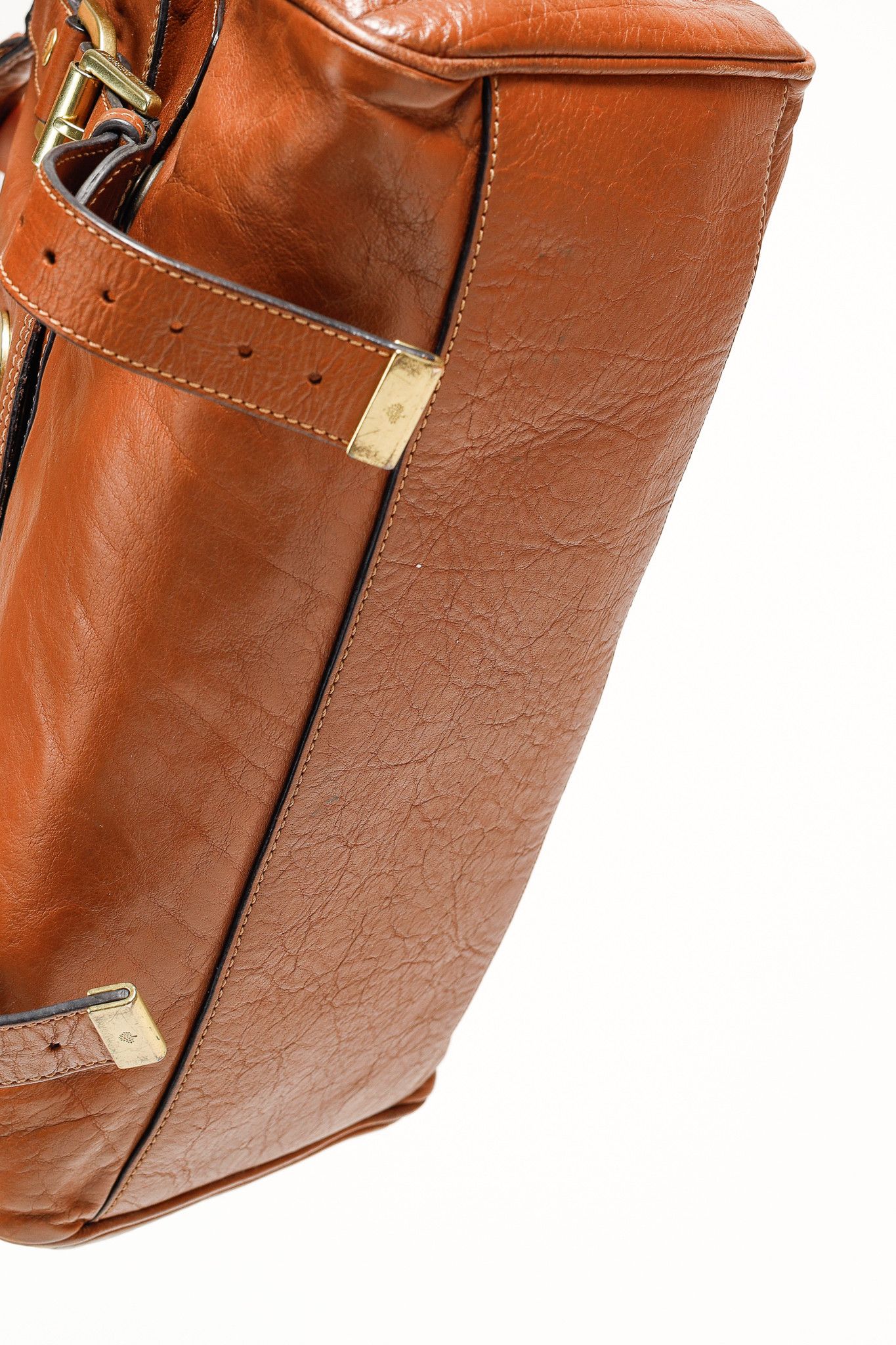 Mulberry Mulberry Alexa Oak Soft Buffalo Leather Satchel Size ONE SIZE - 5 Thumbnail