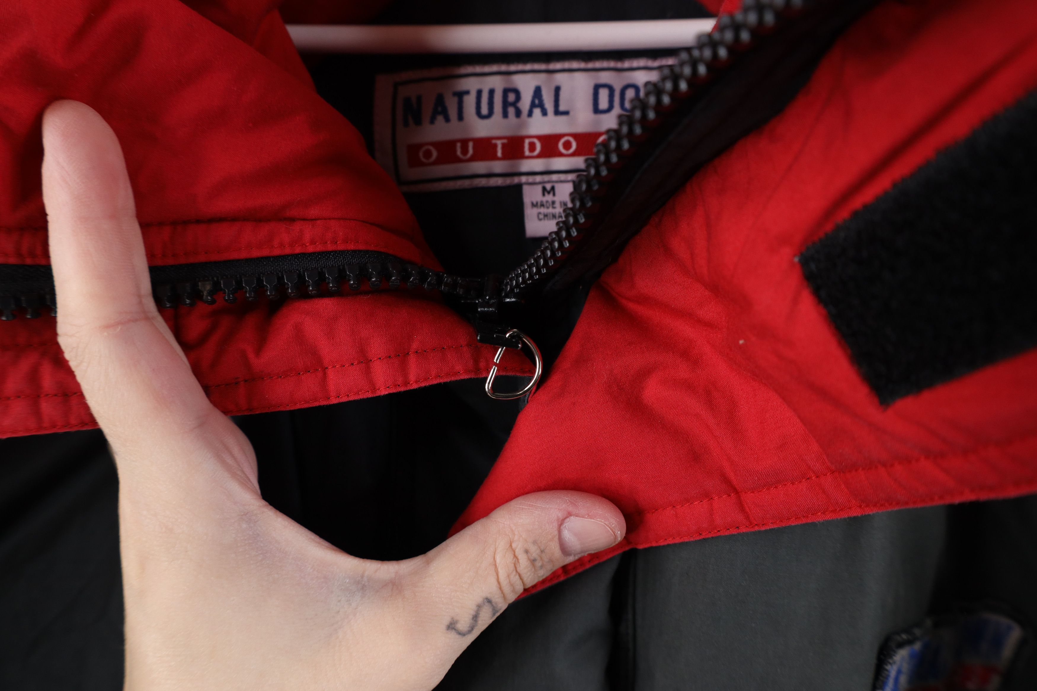 Vintage Vintage 90s Streetwear Down Insulated Hooded Puffer Jacket Size US M / EU 48-50 / 2 - 9 Thumbnail