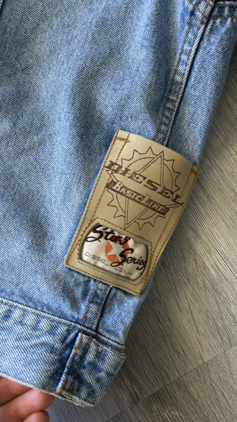 Diesel Vintage Diesel Denim Jacket – Star Series, Made in Italy Size US L / EU 52-54 / 3 - 5 Thumbnail