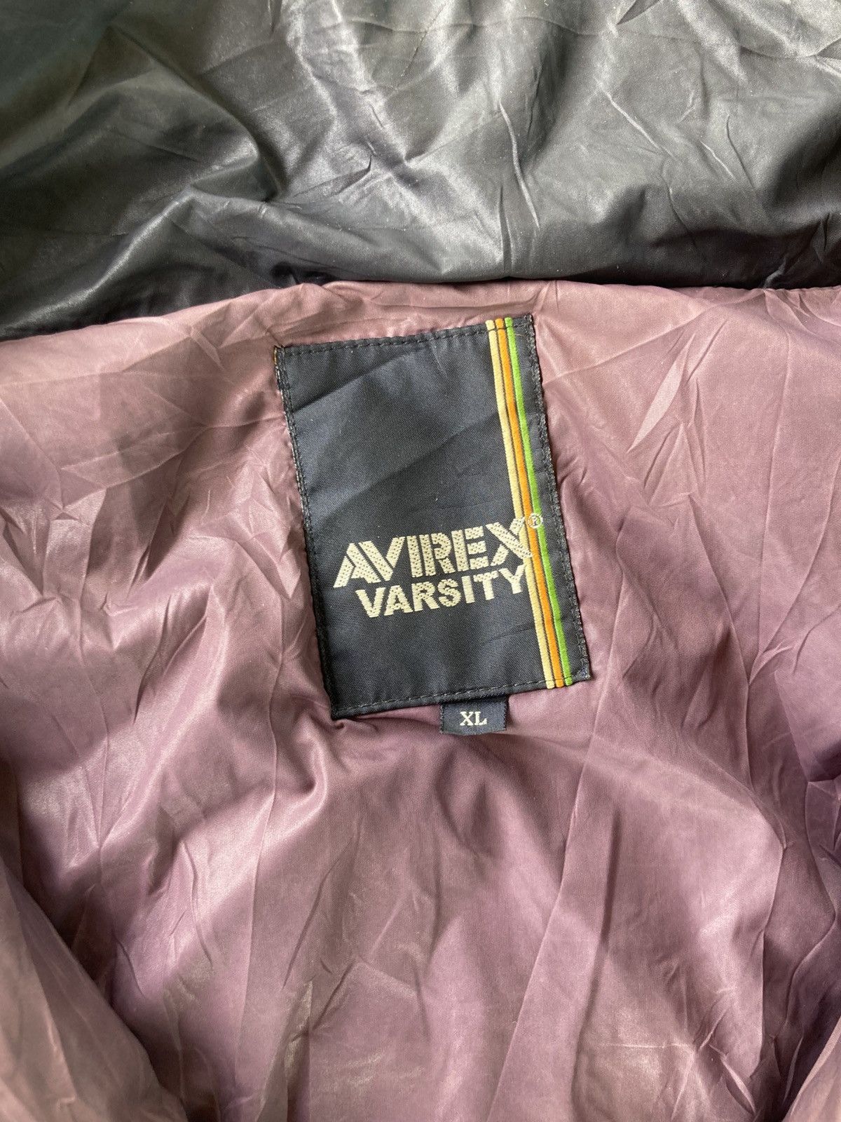 Avirex Avirex Varsity Goose Filling Puffer Down Jacket Double Zipp Size US XL / EU 56 / 4 - 14 Thumbnail