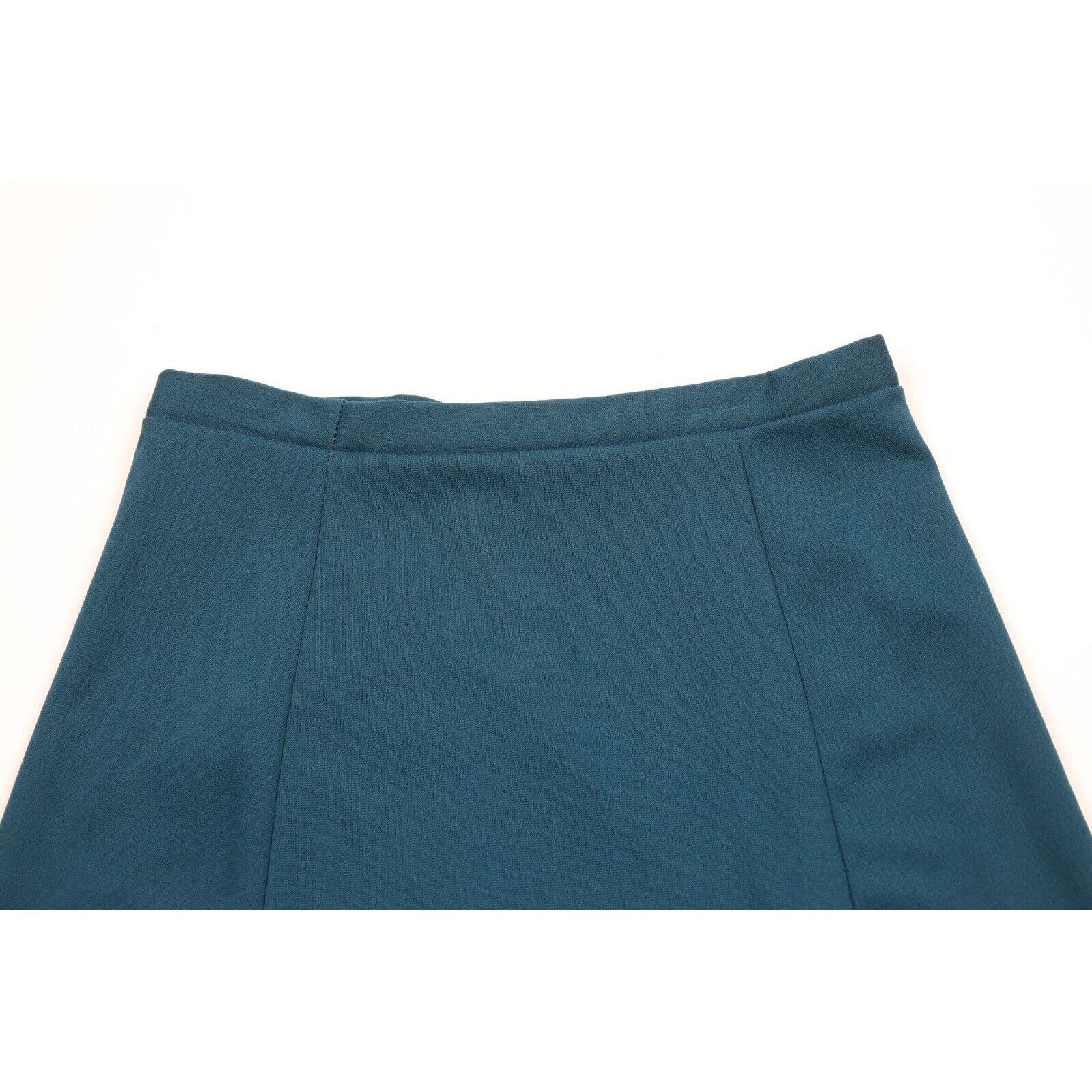 Vintage Vintage 70s Streetwear Blank Knit Long Skirt Teal Size 38" / US 16 / IT 52 - 7 Thumbnail
