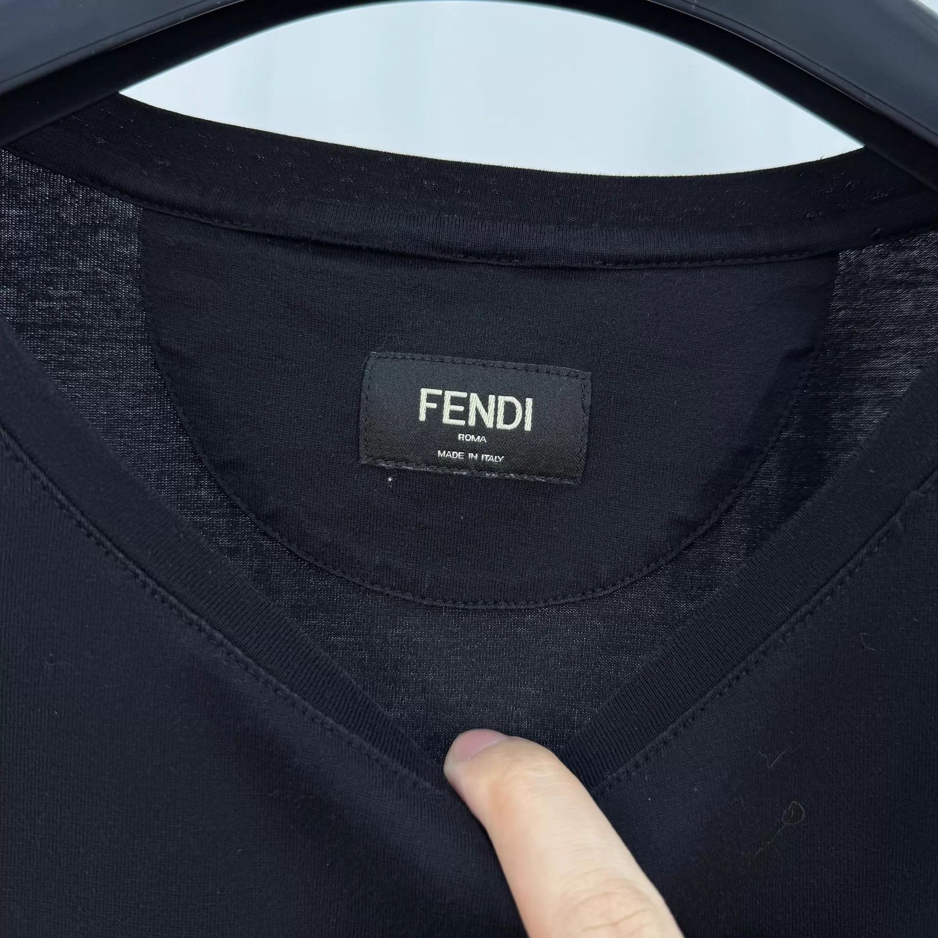 Fendi Fendi Crystal Bulb Logo 50 98 New Tee Size US M / EU 48-50 / 2 - 5 Thumbnail