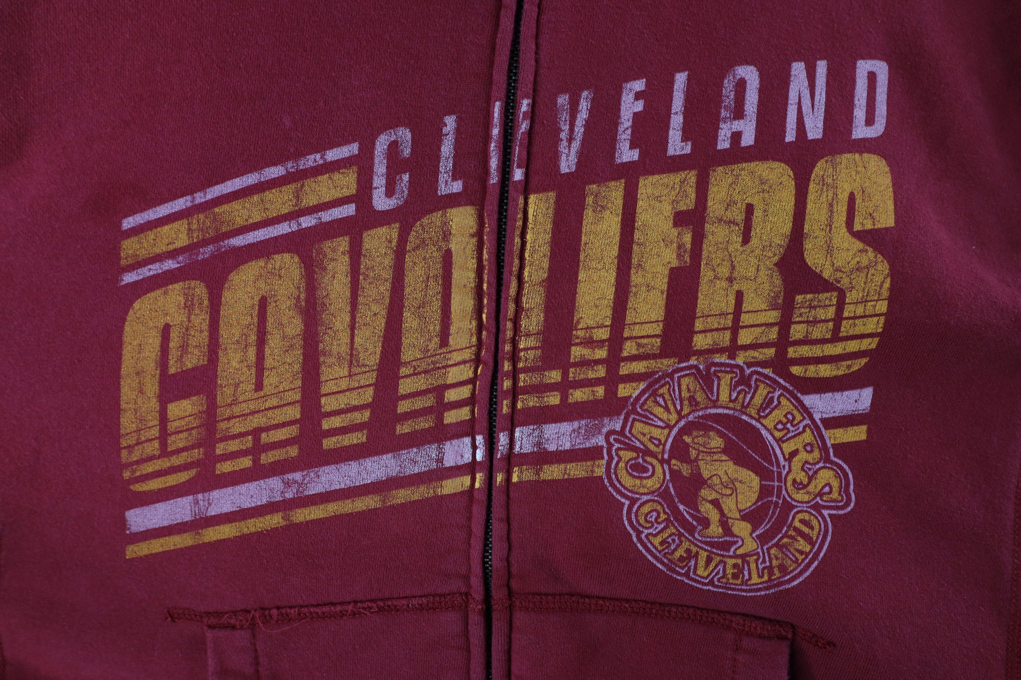 Mitchell & Ness × Vintage Mitchell & Ness Cleveland Cavaliers Basketball Zip Hoodie Size US M / EU 48-50 / 2 - 9 Thumbnail