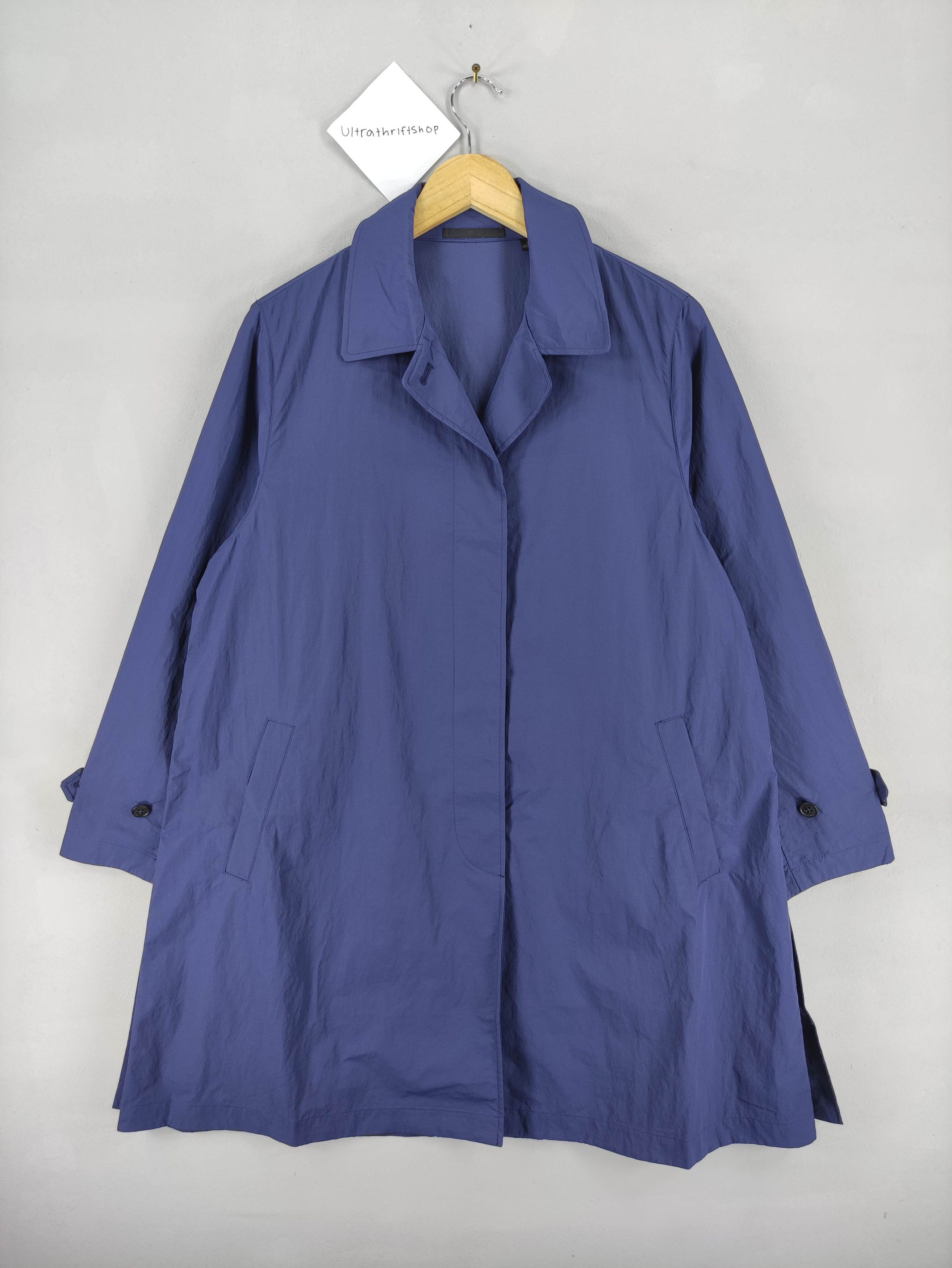 Uniqlo Uniqlo Nylon Long Coat Jacket Size L / US 10 / IT 46 - 1 Thumbnail