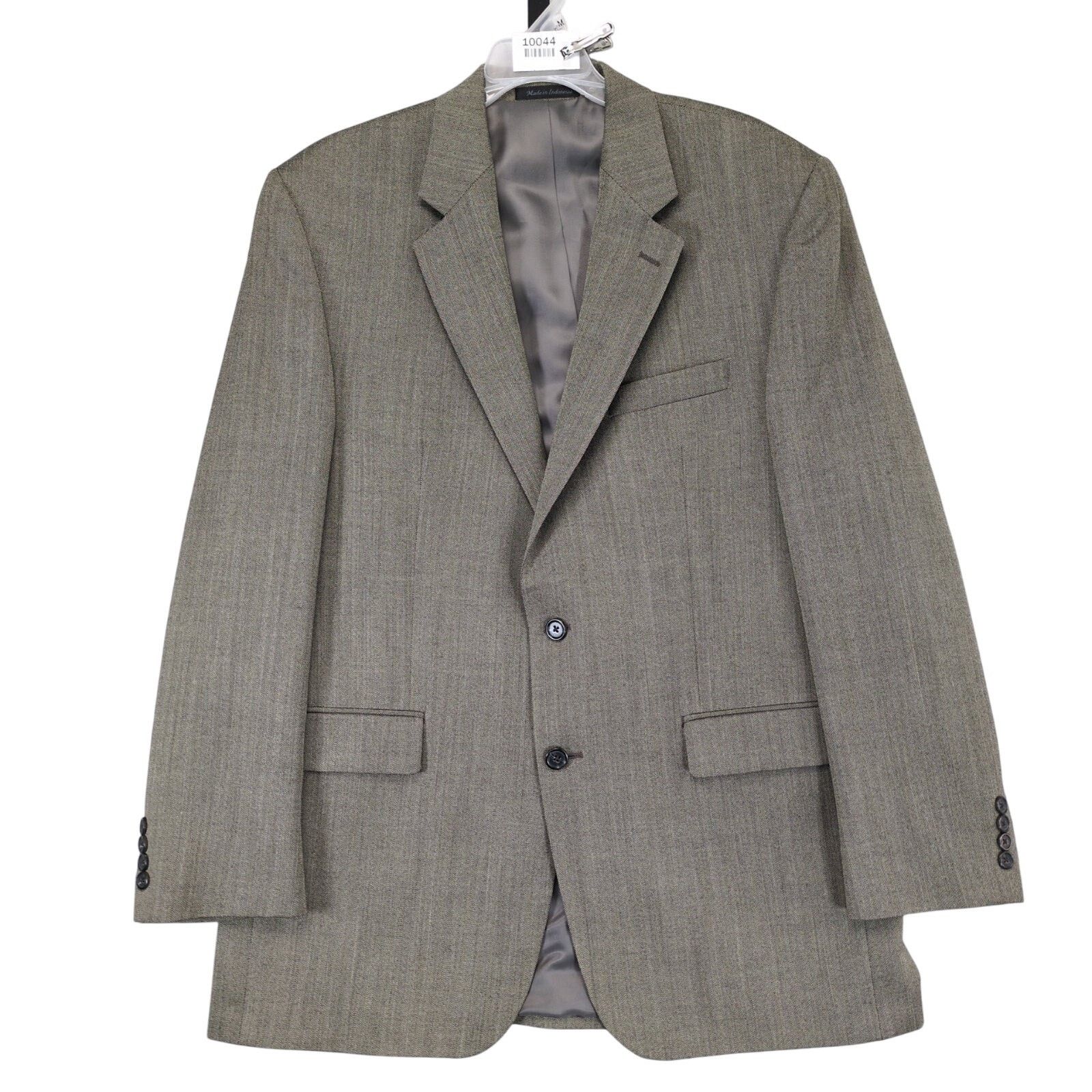 Chaps Chaps Men's 42L Wool Herringbone Blazer Sports Coat Jacket Size 42L - 1 Thumbnail