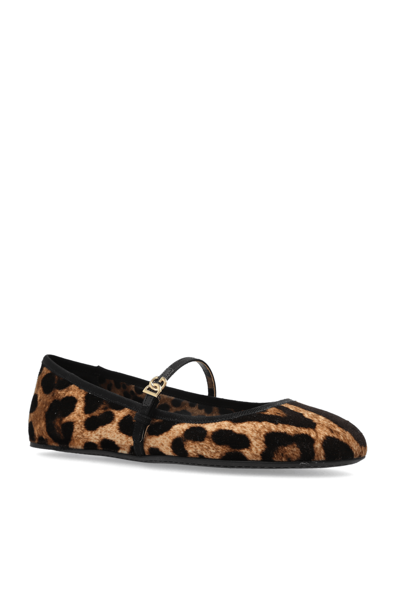 Dolce & Gabbana o1s22i1n0225 Leopard Print Ballerinas in Multicolor Size US 11 / IT 41 - 4 Thumbnail