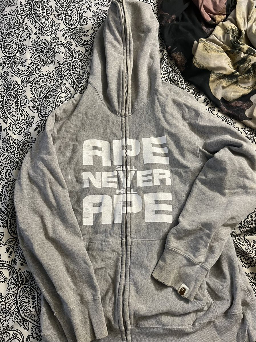 Bape ASNKA Full Zip Hoodie Size US M / EU 48-50 / 2 - 1 Thumbnail