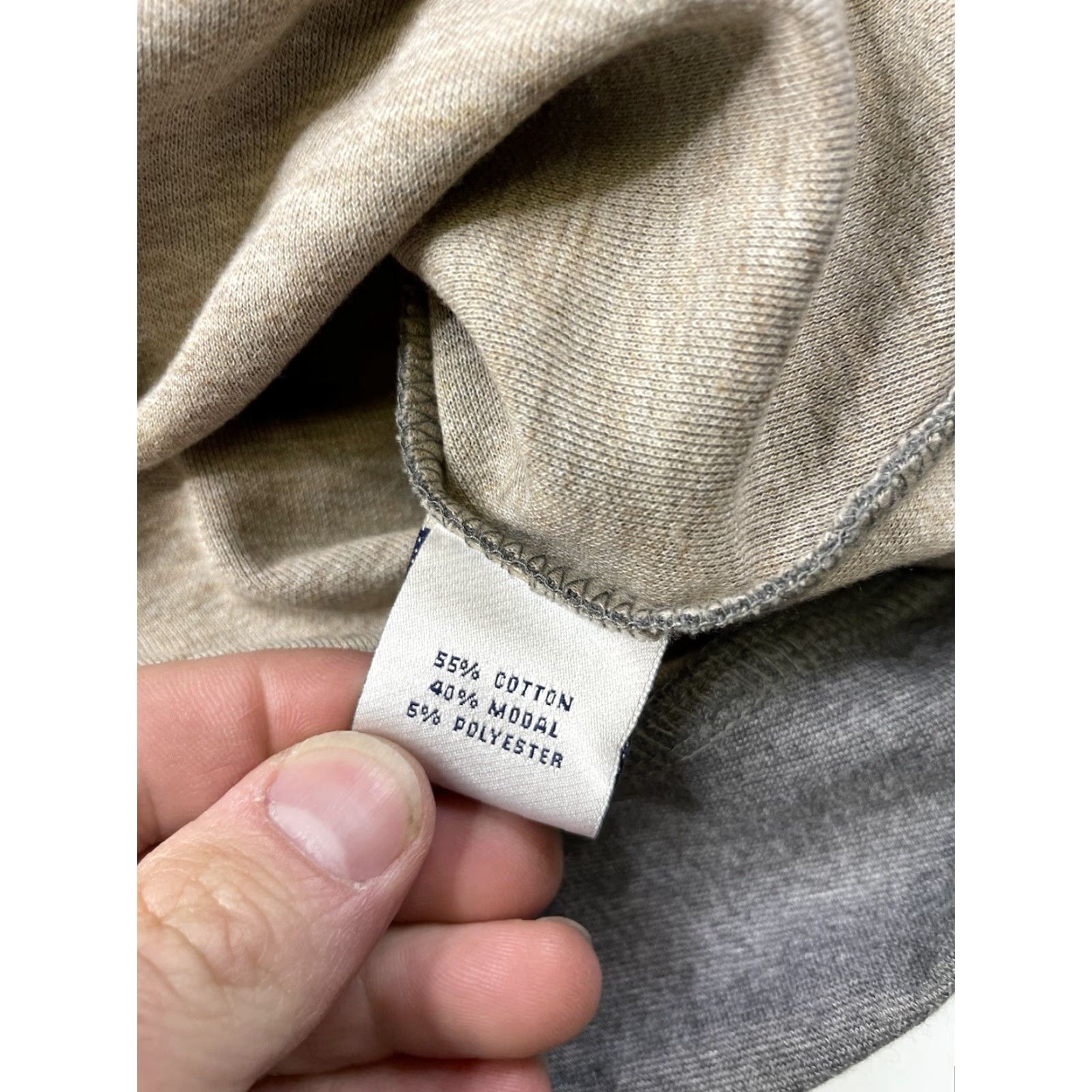 Peter Millar Peter Millar Sweater Pullover 1/4 Zip Mock Neck Long Sleeve Cotton Blend Embroidered Gray Men XL Golf Classic Men’s Size US XL / EU 56 / 4 - 5 Thumbnail