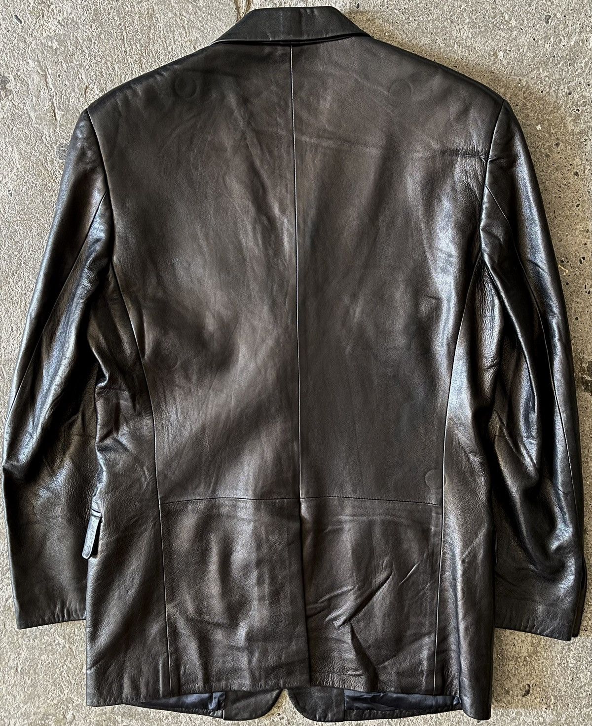 Gucci × Tom Ford Gucci - Tom Ford - SS1998 Runway - Leather Blazer Jacket Size US S / EU 44-46 / 1 - 10 Thumbnail