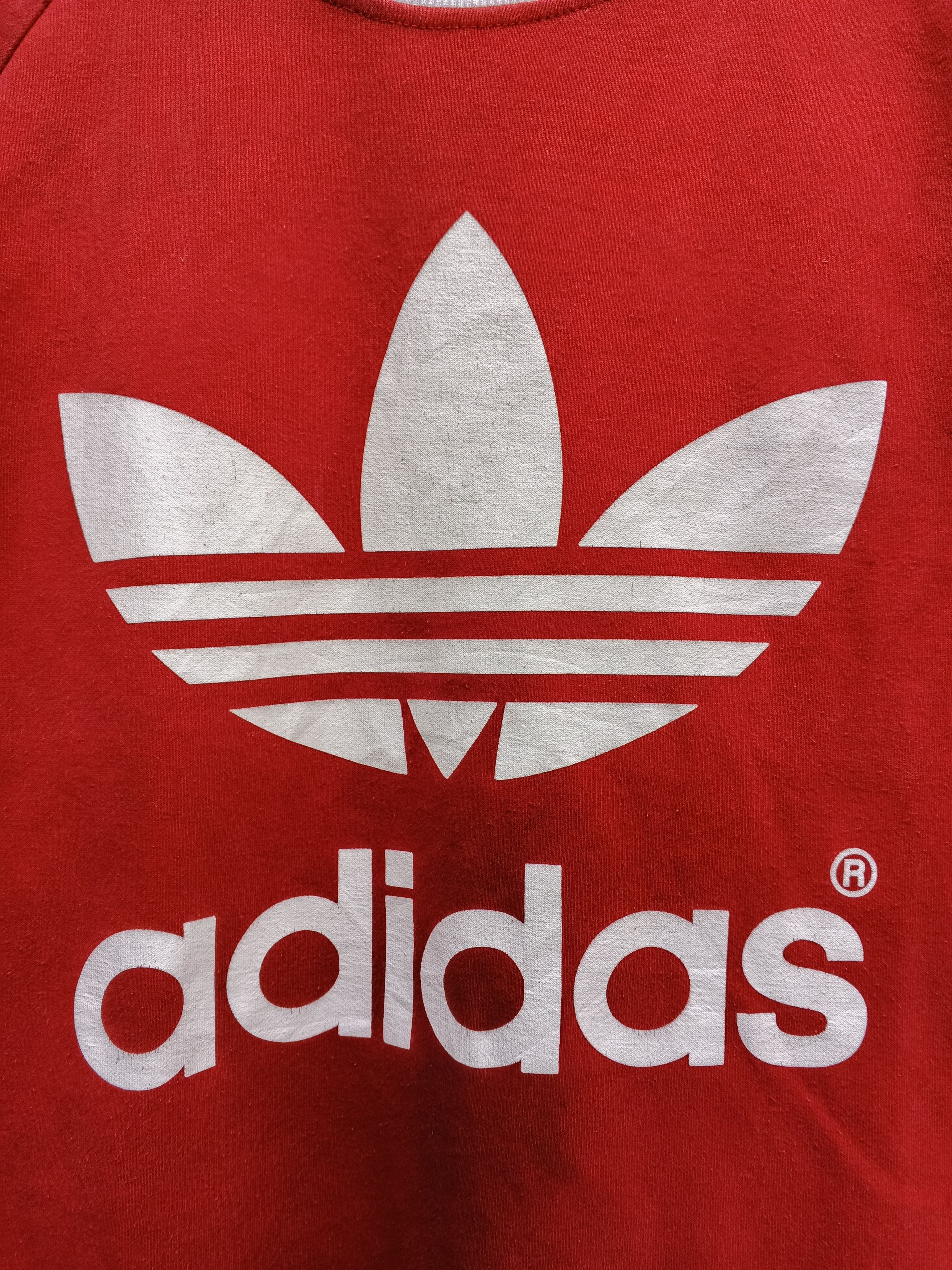 Adidas × Vintage Vintage Adidas Big Logo Size US L / EU 52-54 / 3 - 2 Thumbnail