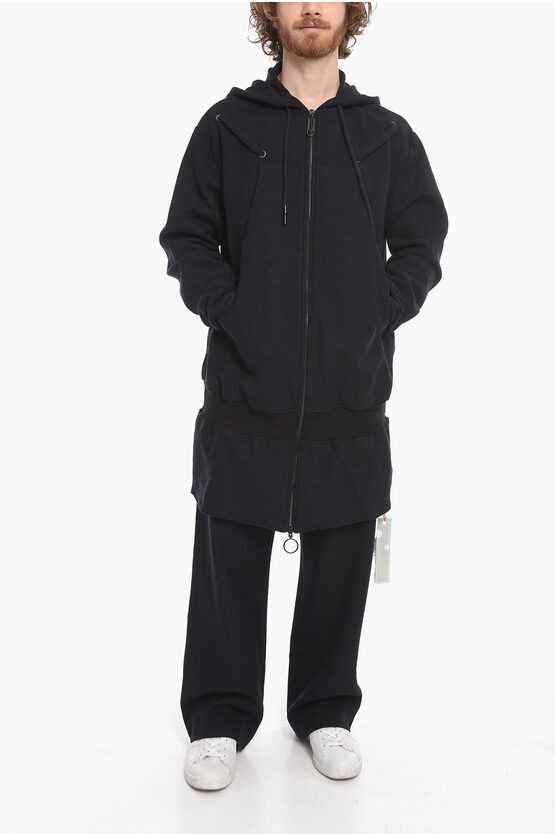 Off-White o1y0325 Hoodie in Midnight Blue Size US S / EU 44-46 / 1 - 4 Thumbnail