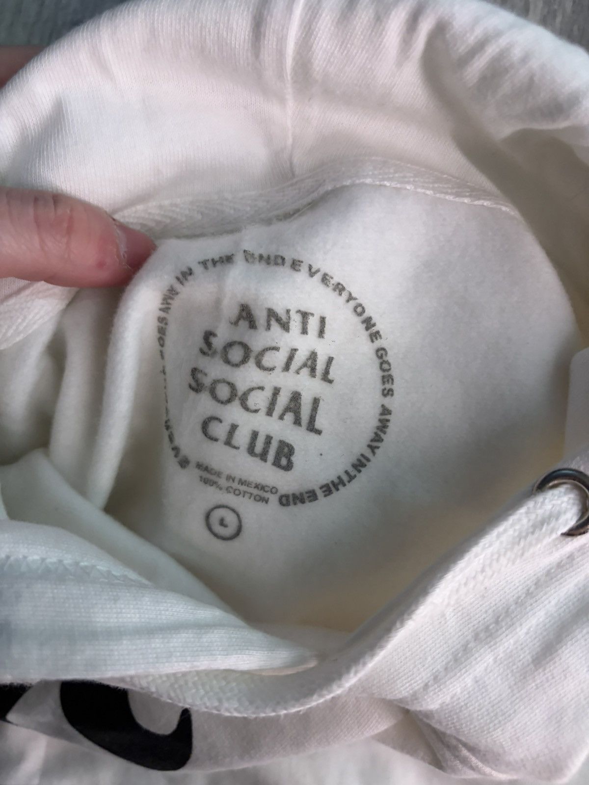 Anti Social Social Club × Fragment Design Anti Social Social Club x Fragment Hoodie Size US L / EU 52-54 / 3 - 3 Thumbnail