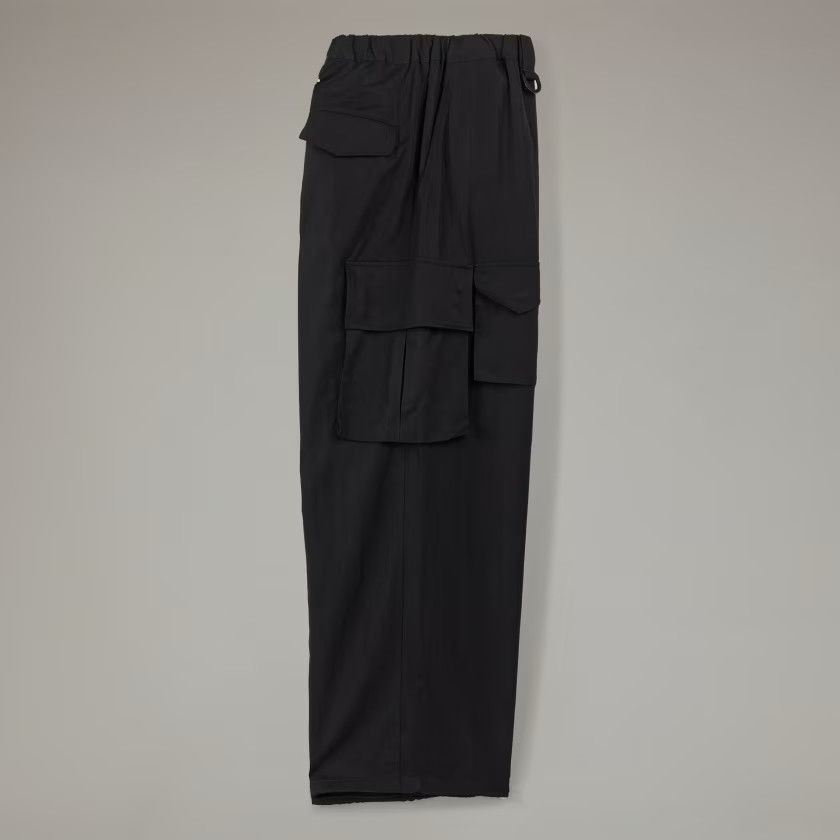 Y-3 Y-3 ADIDAS WASHED TWILL CARGO PANTS Size US 36 / EU 52 - 2 Thumbnail