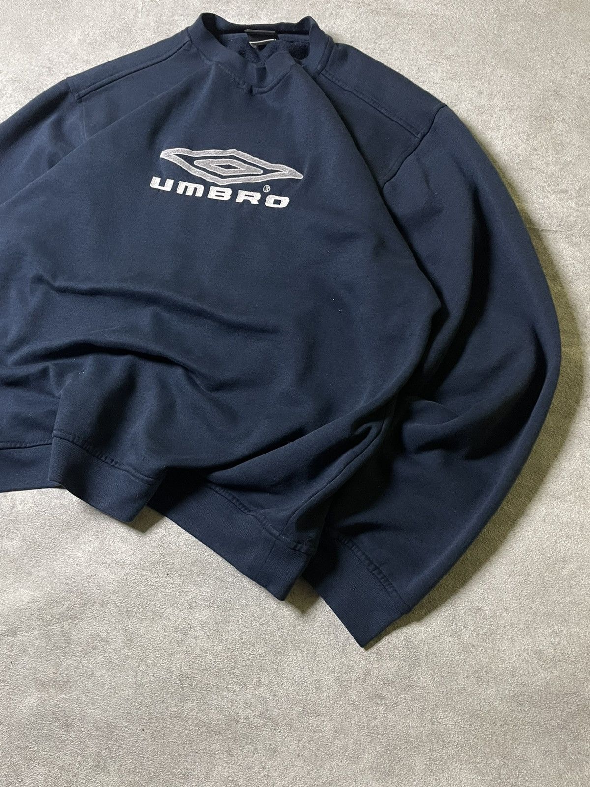 Umbro Vintage 90’s Umbro Soccer Blue Baggy Boxy Sweatshirt Size US M / EU 48-50 / 2 - 3 Thumbnail