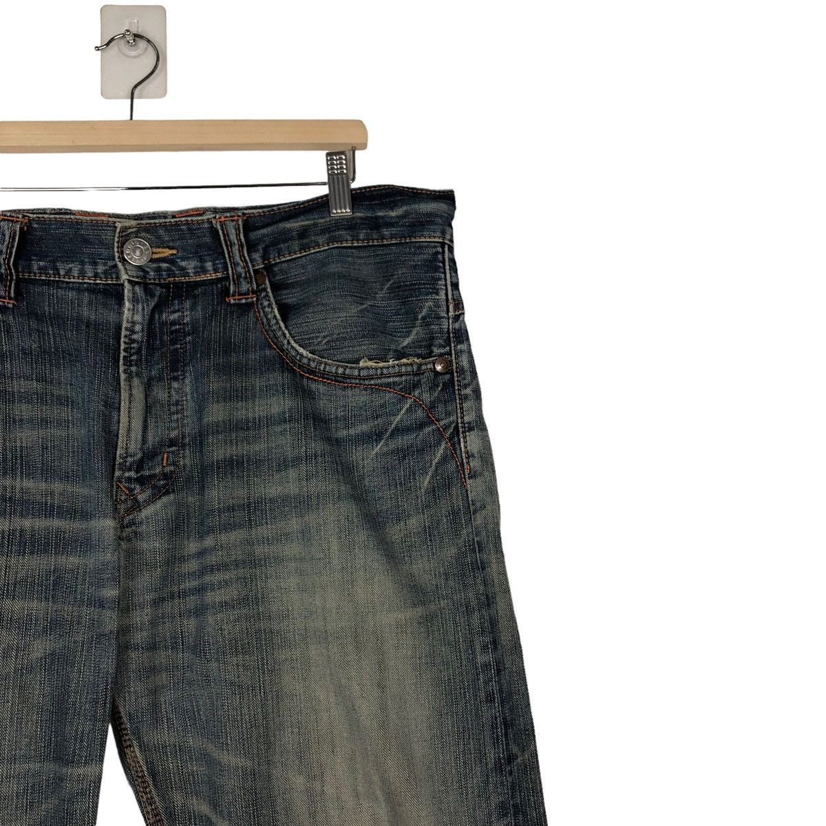 Japanese Brand 🔥VINTAGE DENIM JEANS EDWIN JAPAN INSPIRE ISSEY MIYAKE Size US 38 / EU 54 - 6 Thumbnail