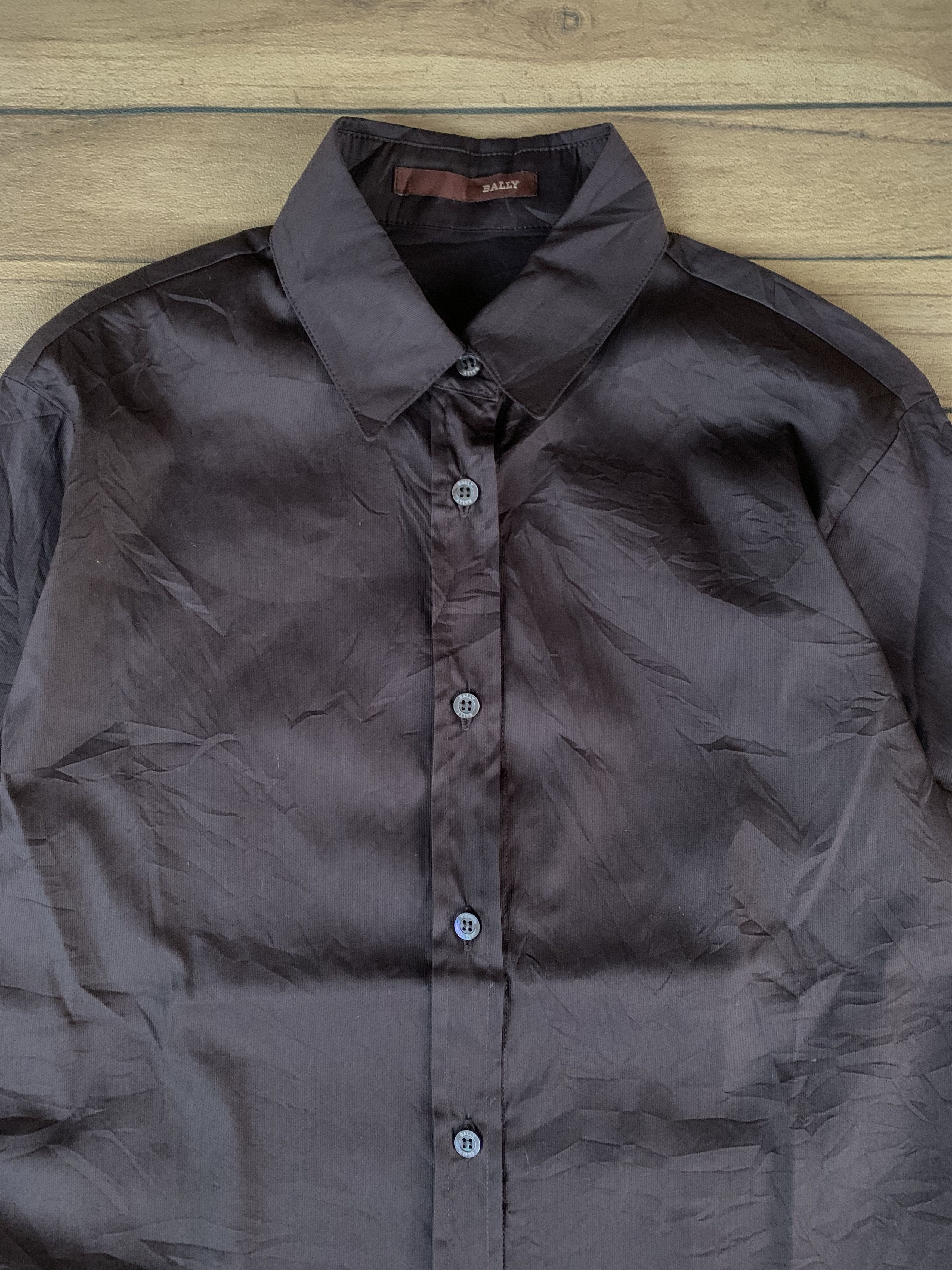 Bally Bally buttonshirt browne Size XS / US 0-2 / IT 36-38 - 5 Thumbnail