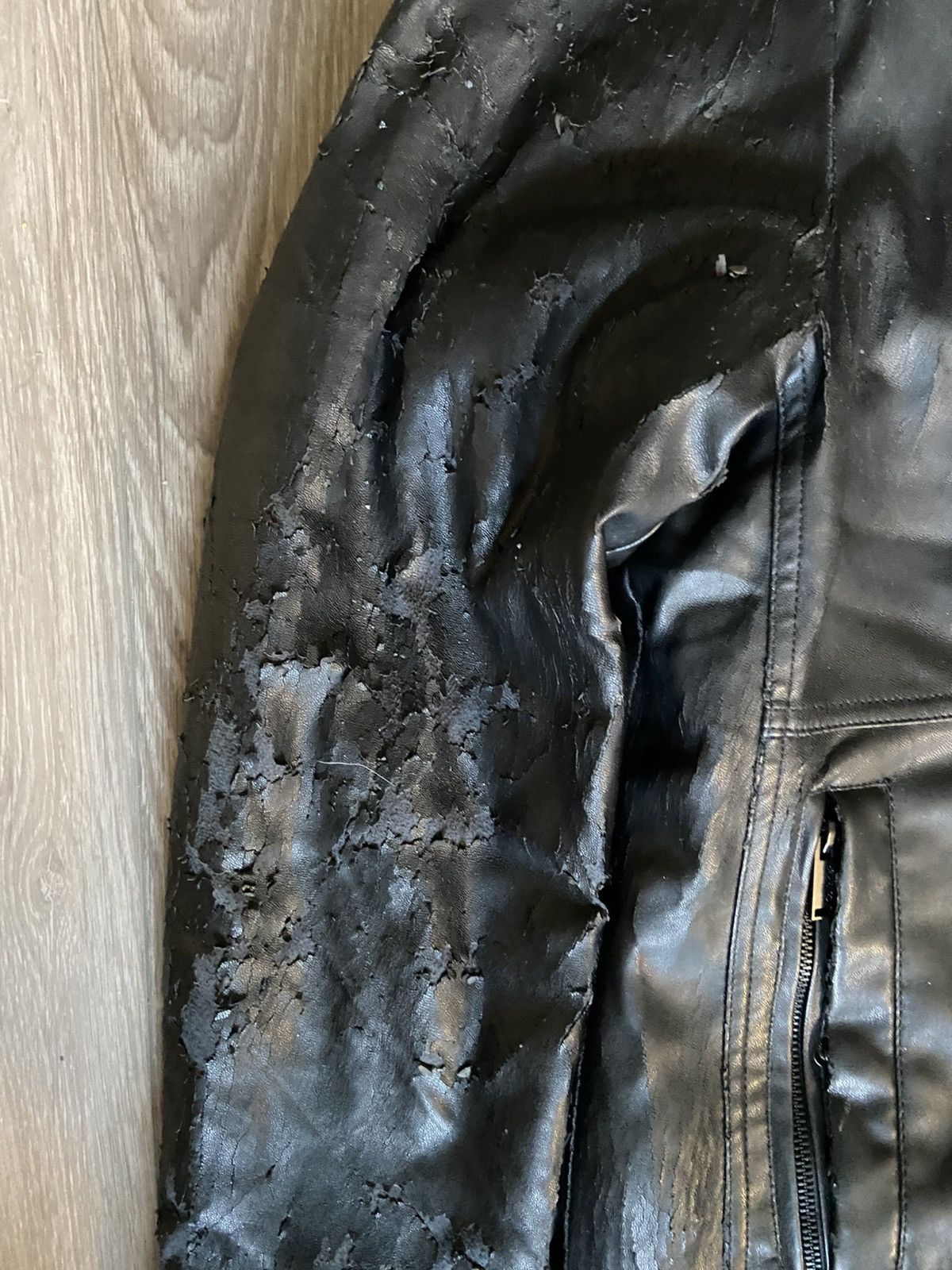 Calvin Klein Calvin Klein Black Leather Jacket/Coat Size US M / EU 48-50 / 2 - 3 Thumbnail