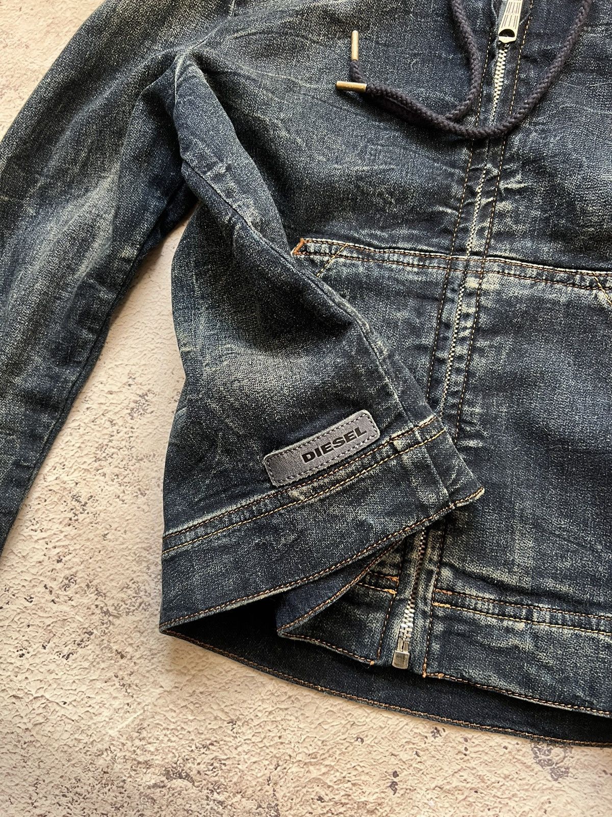 Diesel Y2K DIESEL Dark Blue/Denim Jackets JOGG JEANS Blue Size S / US 4 / IT 40 - 7 Thumbnail