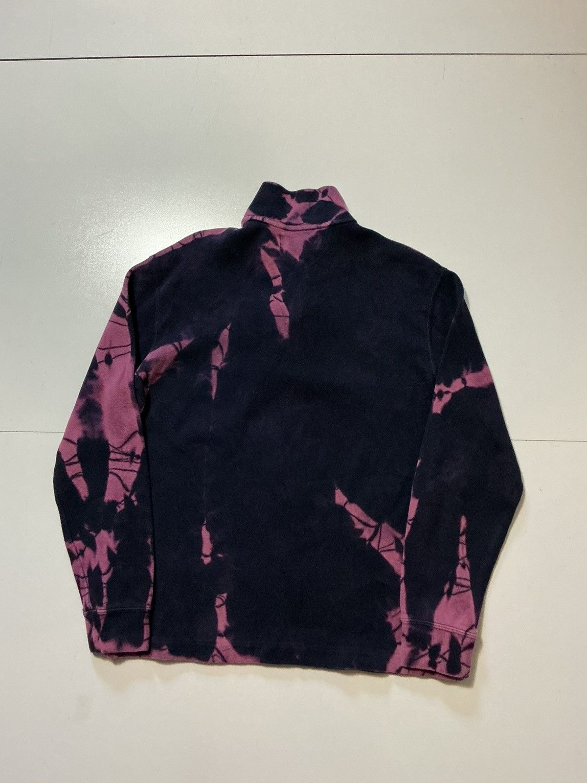 Polo Ralph Lauren VTG Polo Ralph Lauren Pony Logo Bleach Dyed 1/4 Zip Sweater Size US S / EU 44-46 / 1 - 2 Thumbnail
