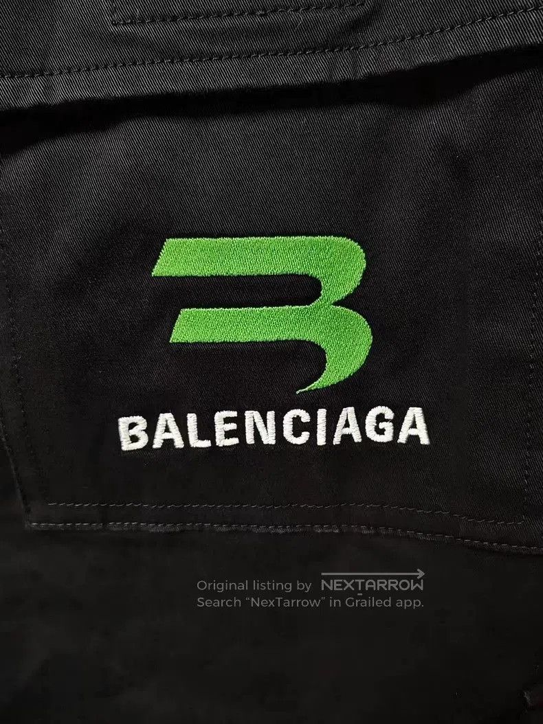Balenciaga Balenciaga Gamer Embroidered Cargo Shorts. Size US 44 / EU 60 - 4 Thumbnail