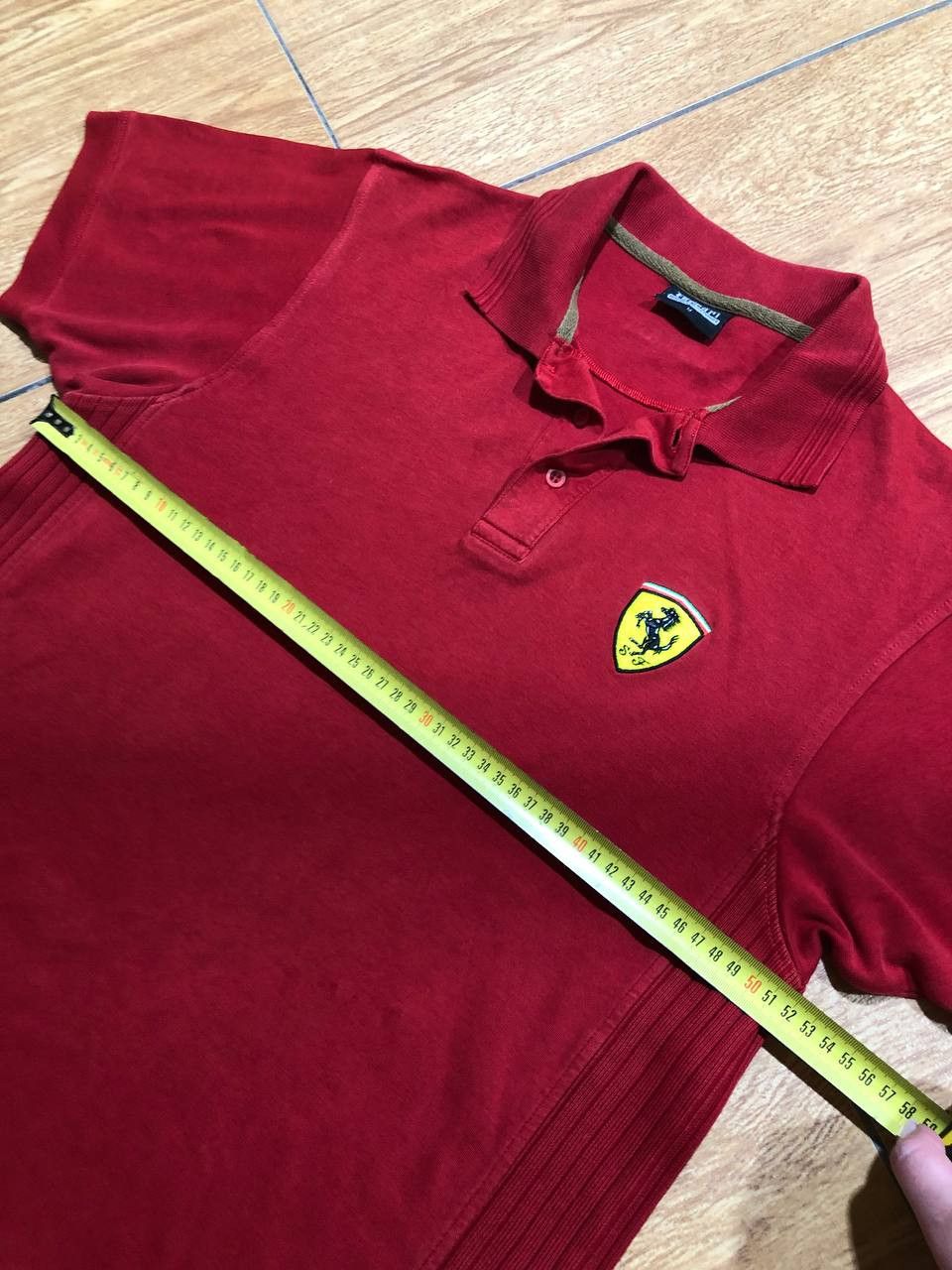 Ferrari Vintage Ferrari Polo Shirt Men's Red Short Sleeve 1999 Size US M / EU 48-50 / 2 - 10 Thumbnail