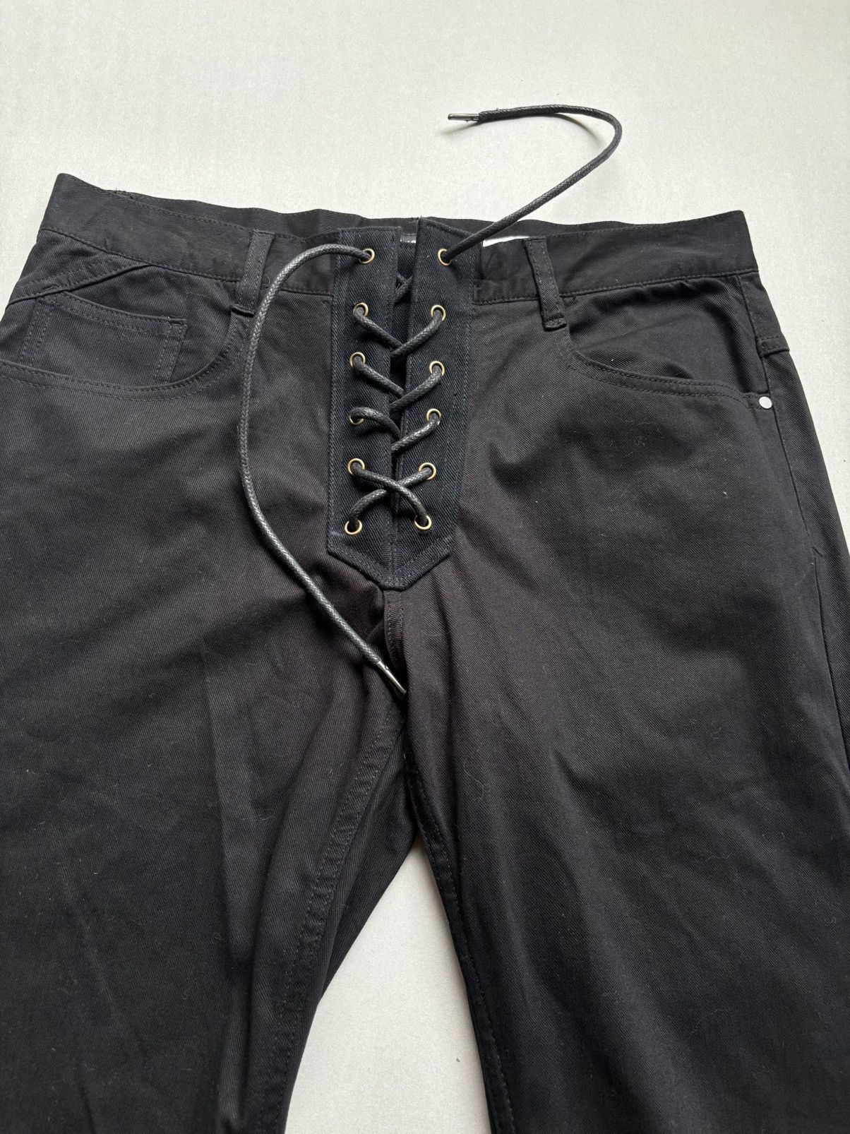 semanticdesign Lace up flare jeans LHSIZE31 Size US 31 - 2 Thumbnail
