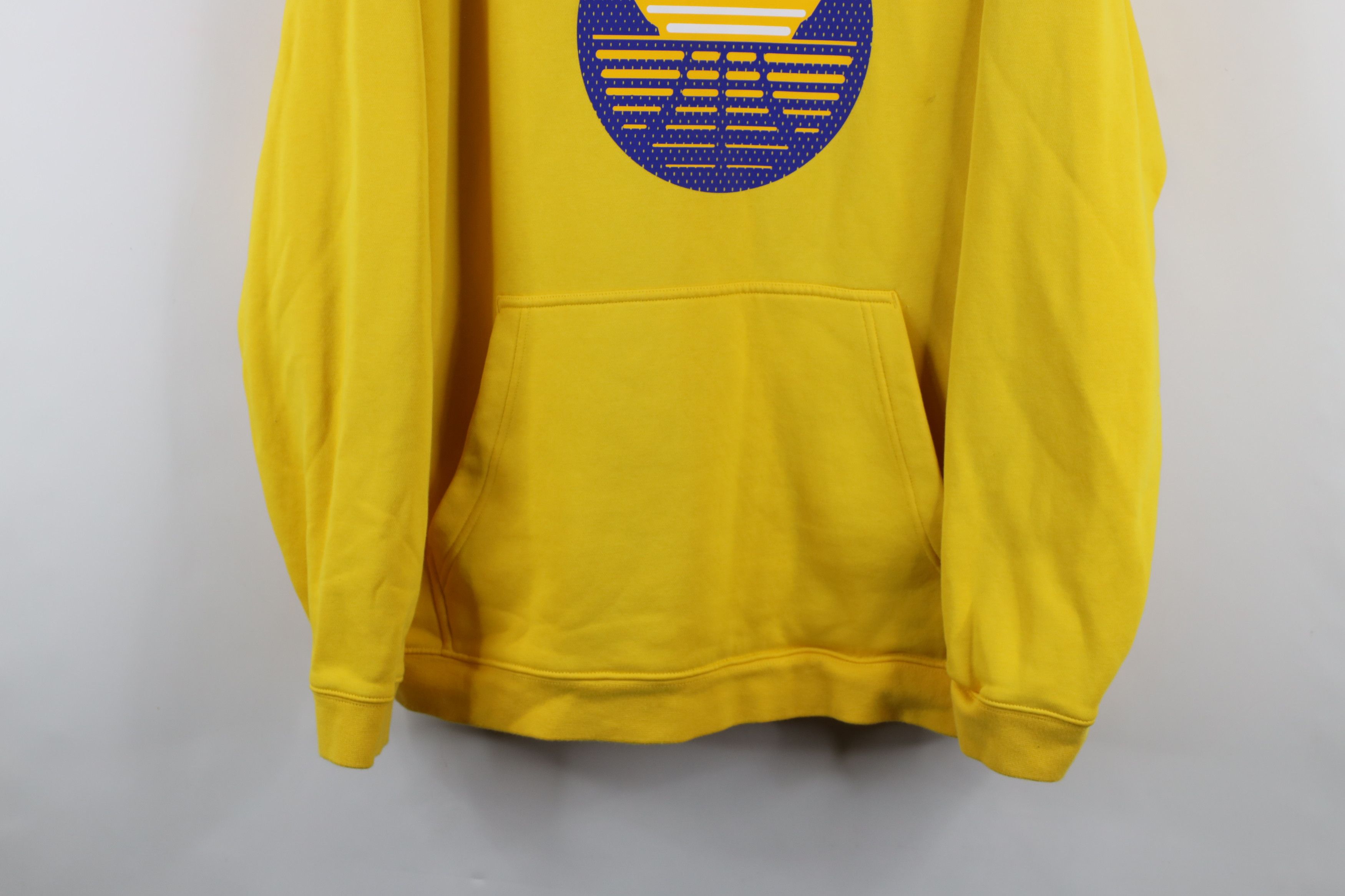 Nike × Vintage Nike NBA The Bay Golden State Warriors Basketball Hoodie Size US XL / EU 56 / 4 - 3 Thumbnail