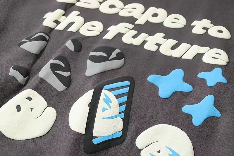Japanese Brand × Vintage Street Retro Fun Print Loose Casual Hooded Sweatshirt Size US XL / EU 56 / 4 - 7 Thumbnail