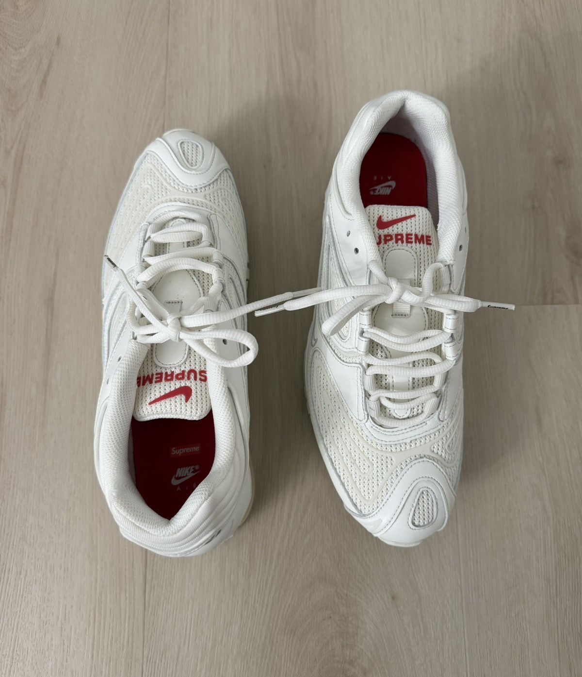 Nike × Supreme Supreme x Nike Air Max 98 TL White Size US 10 / EU 43 - 5 Thumbnail