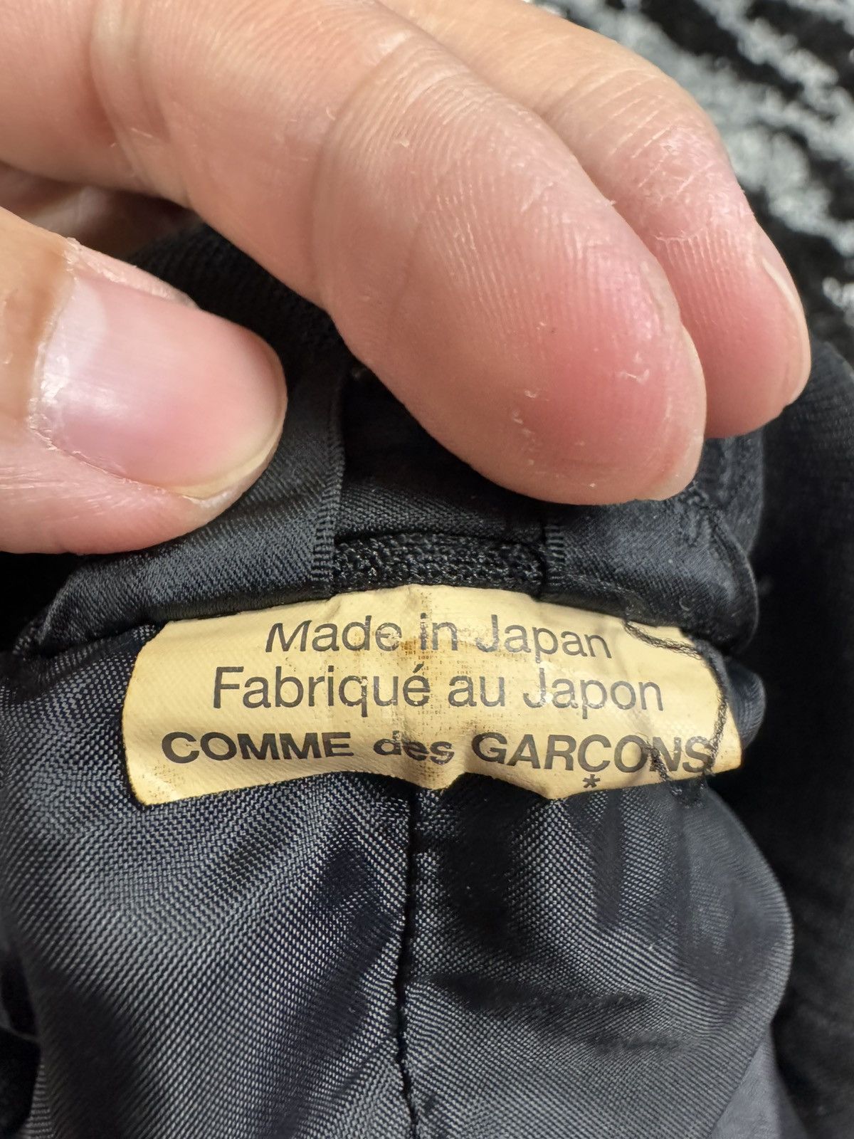 Comme des Garcons COMME des GARCONS Cut Off Design 2B Jacket Size 46S - 4 Thumbnail