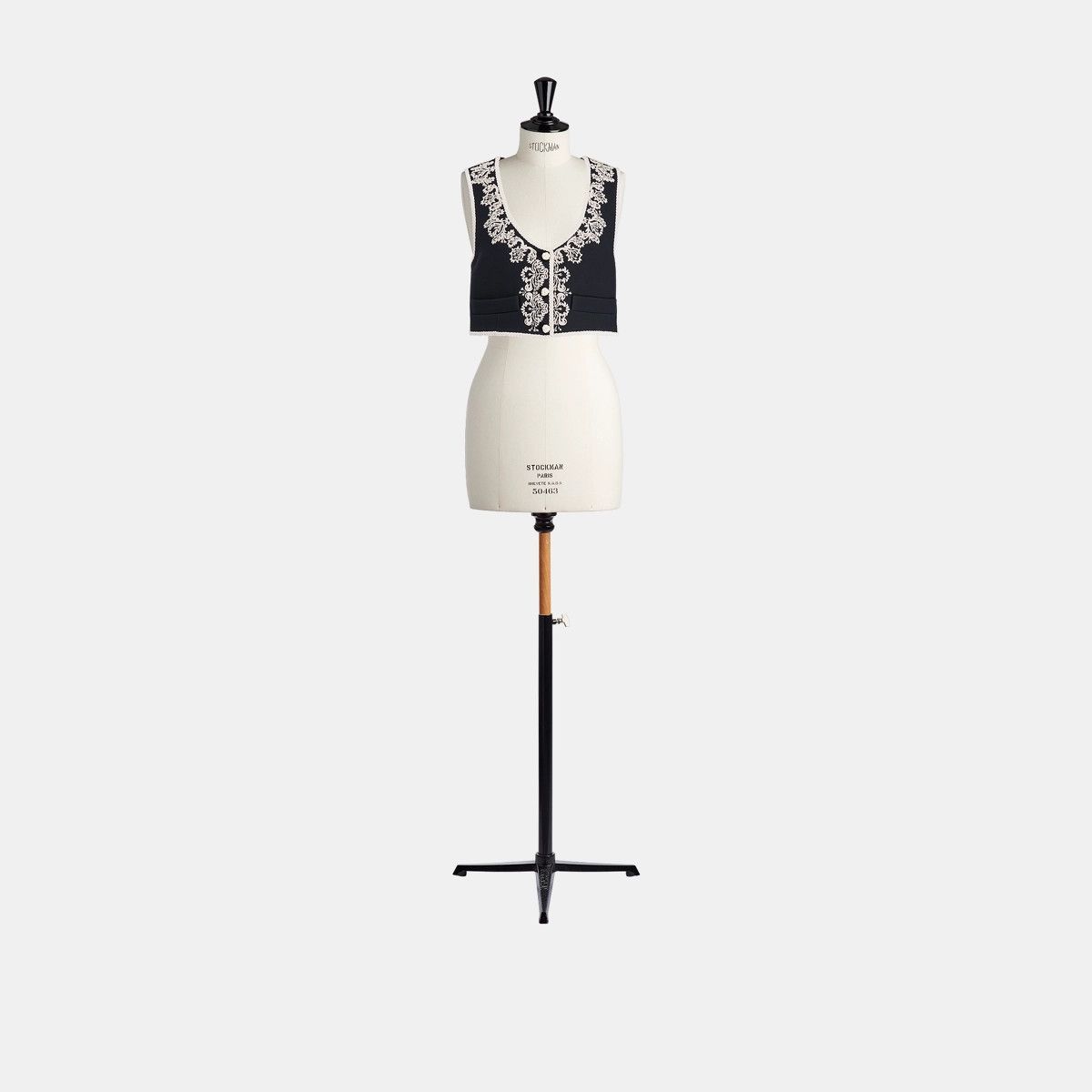 o1bcso1str0225 Vest in Black