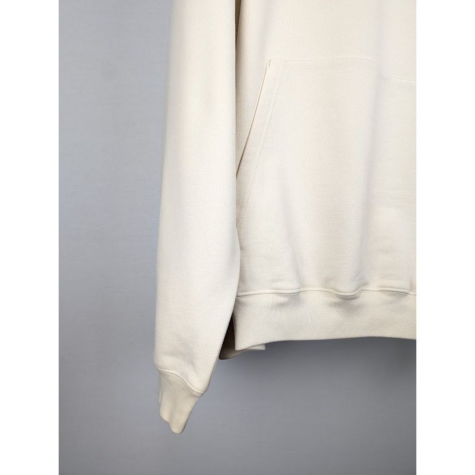 Balenciaga o1rshd1 Hoodie Embroider Pol Bouclette in Cream/Black/Blue Size US S / EU 44-46 / 1 - 6 Thumbnail