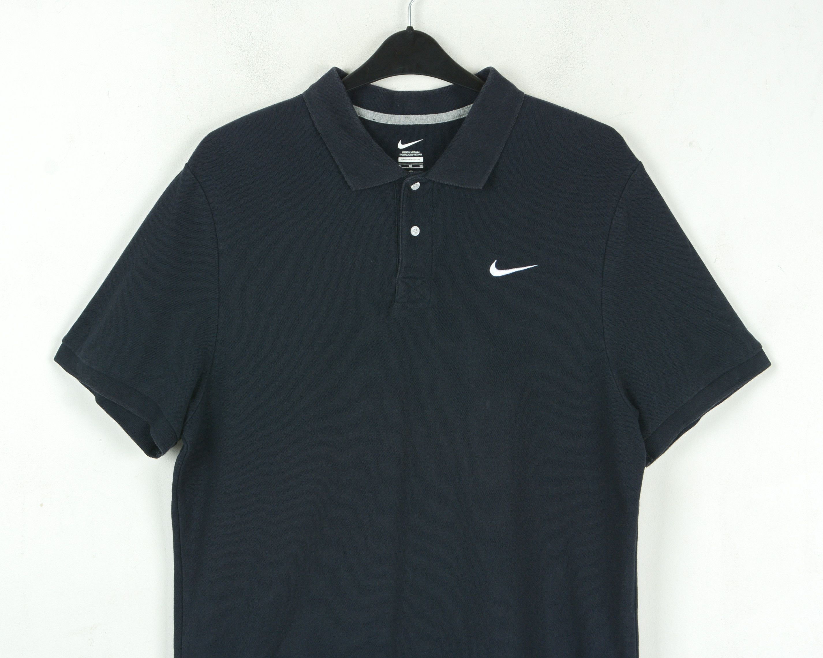 Nike Polo XL Shirt Short Sleeved Retro Tee Casual T-shirt Top Size US XL / EU 56 / 4 - 5 Thumbnail