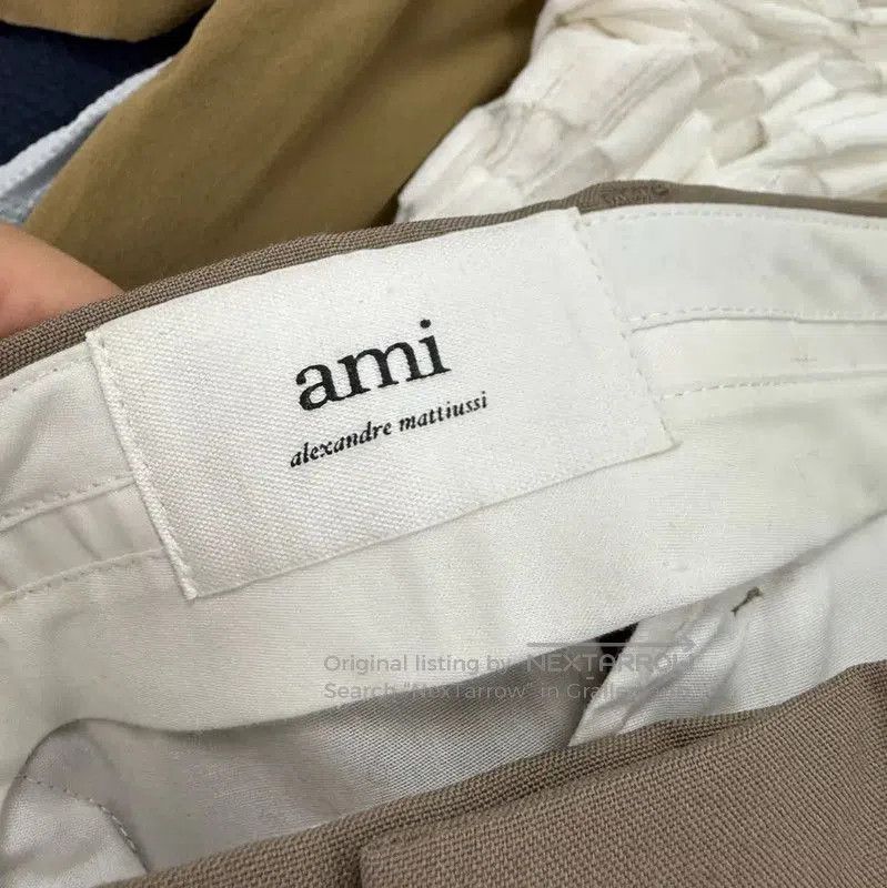 AMI AMI S Size Brown Wool Women’s Casual Trousers . Size 23" - 9 Thumbnail