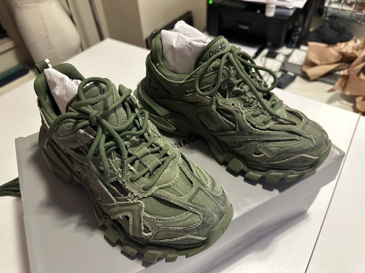 Balenciaga Balenciaga Track 2 Open Sneaker - Unisex Size US 10 / EU 43 - 3 Thumbnail