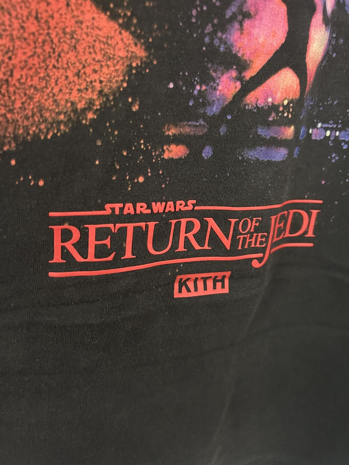Kith × Star Wars Kith x STAR WARS Darth Vader Poster Vintage Tee Size US L / EU 52-54 / 3 - 7 Thumbnail