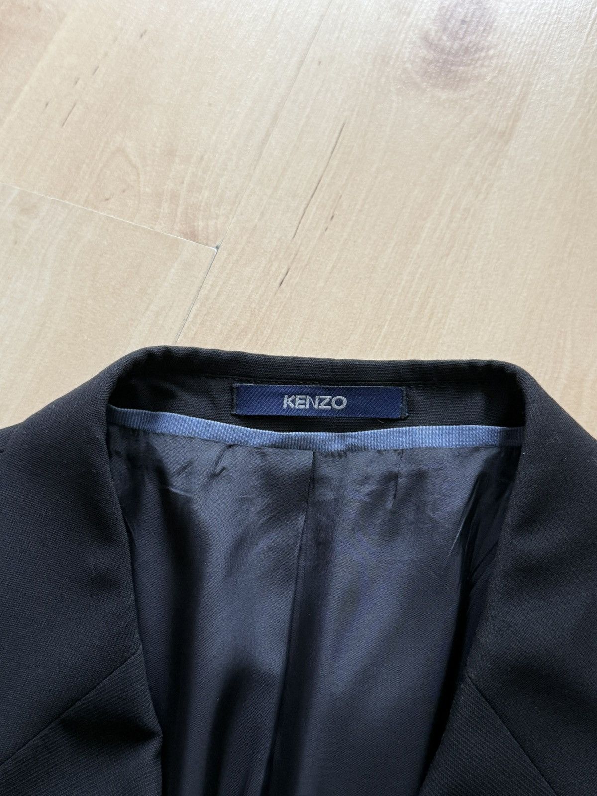 Kenzo Kenzo Homme Japanese archive wool blazer jacket avant garde Size US L / EU 52-54 / 3 - 3 Thumbnail