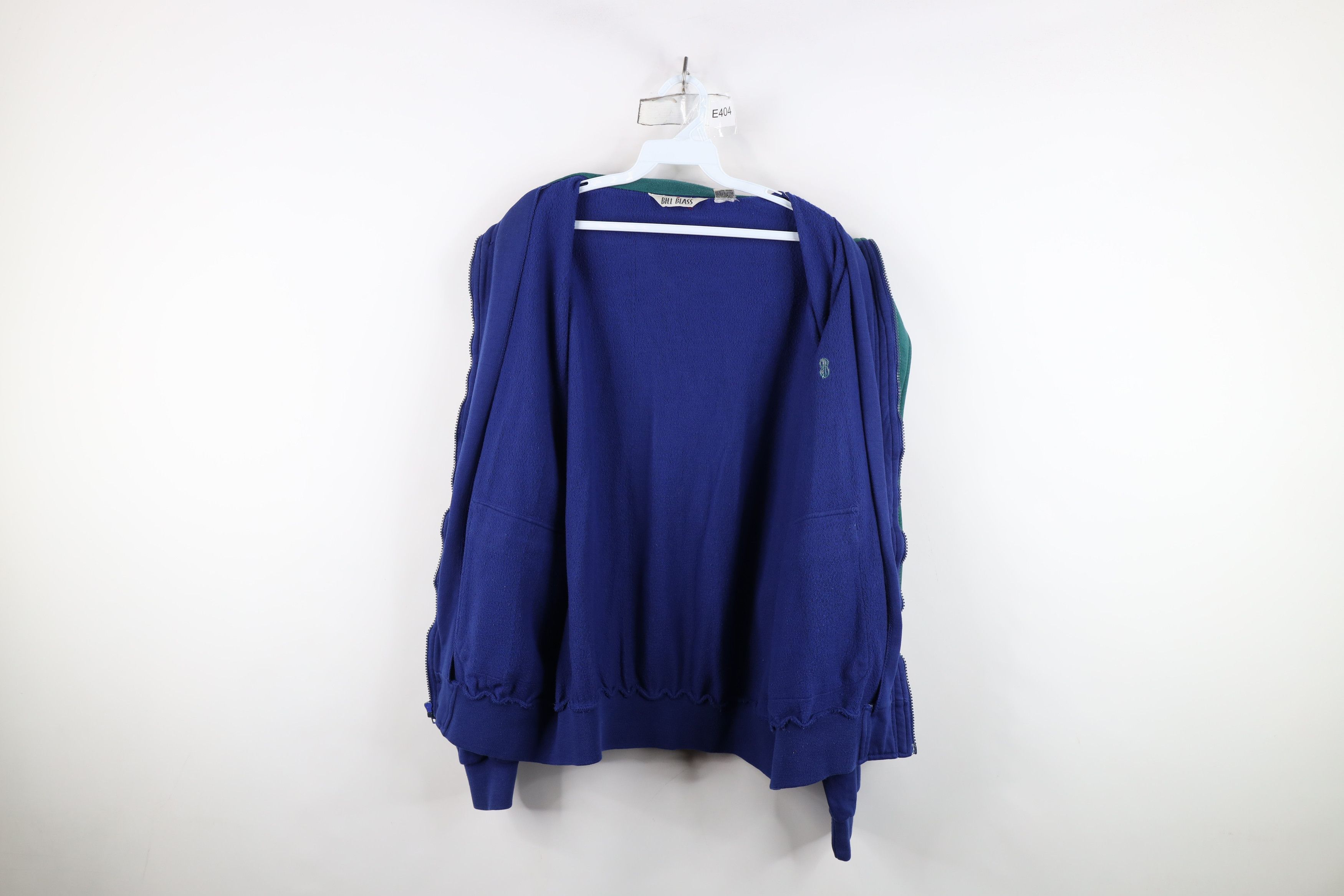 Vintage Vintage 90s Streetwear Warm Up Tennis Track Jacket Blue Size US L / EU 52-54 / 3 - 10 Thumbnail