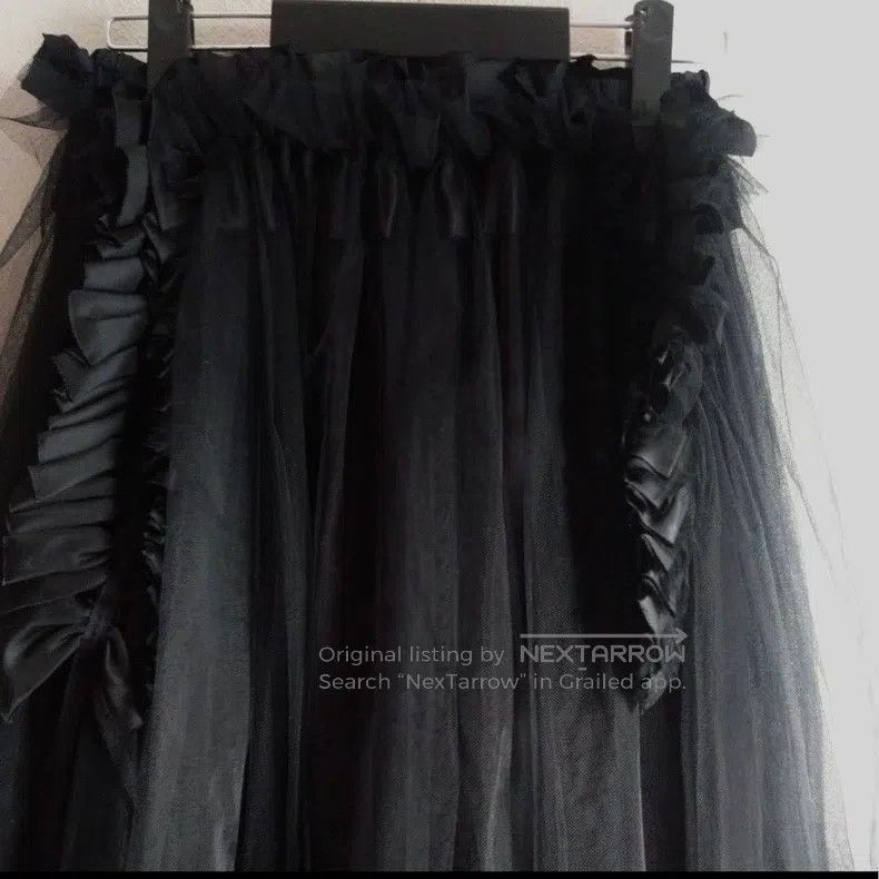 Comme des Garcons Comme Des Garcons size S Pinched gauze skirt Size 23" - 3 Thumbnail