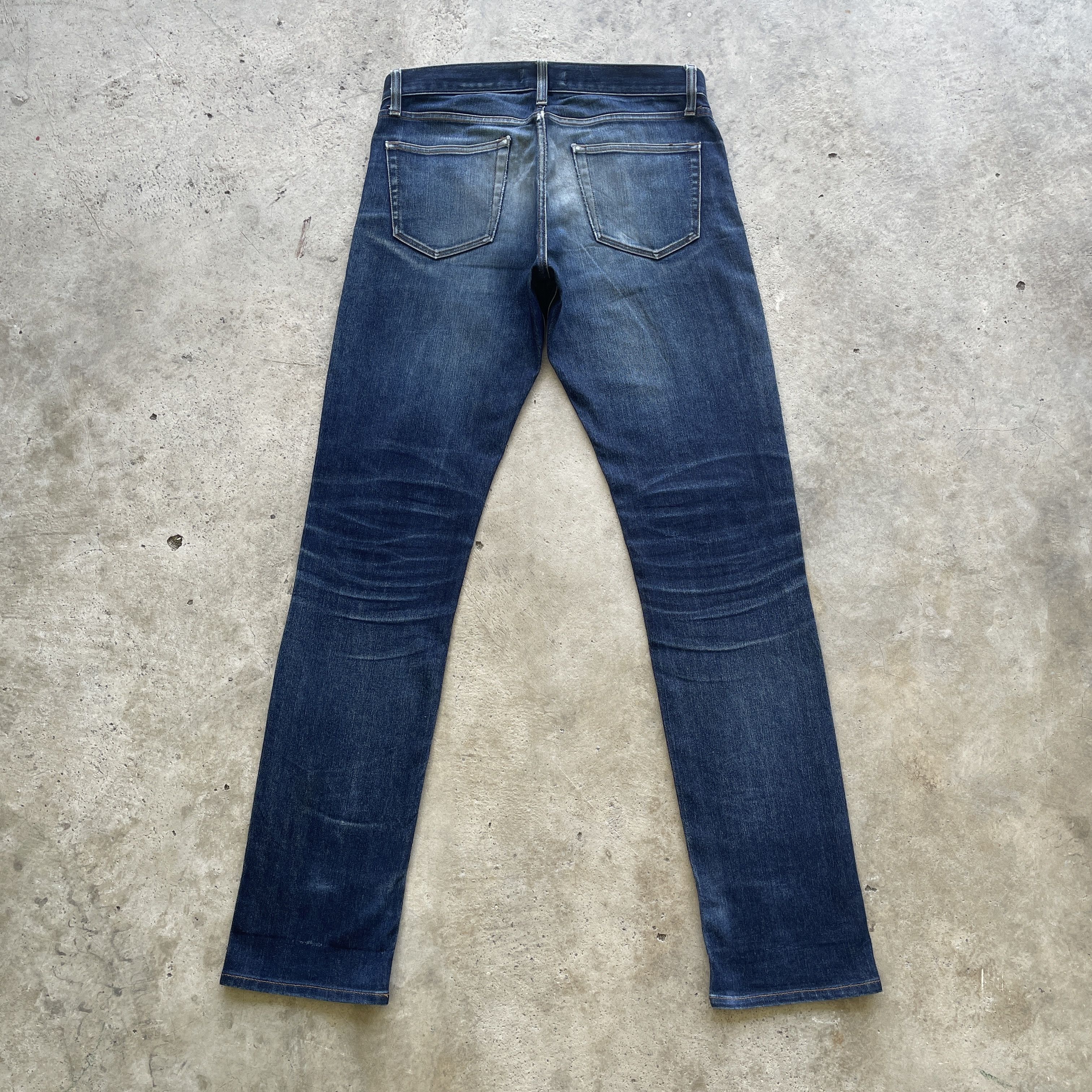 Japanese Brand VINTAGE JAPANESE SKINNY DENIM FADED JEANS PANTS W31 Size US 31 - 10 Thumbnail