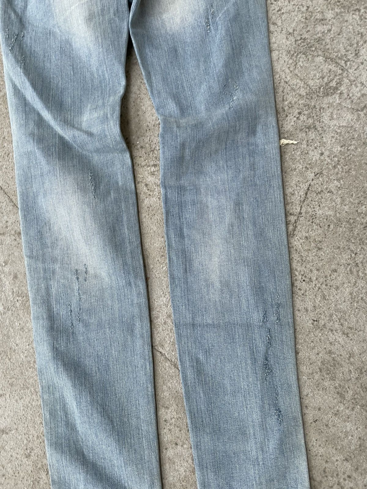 Represent Clo. REPRESENT DISTRESSED SKINNY BIKER JEANS Size US 28 / EU 44 - 4 Thumbnail