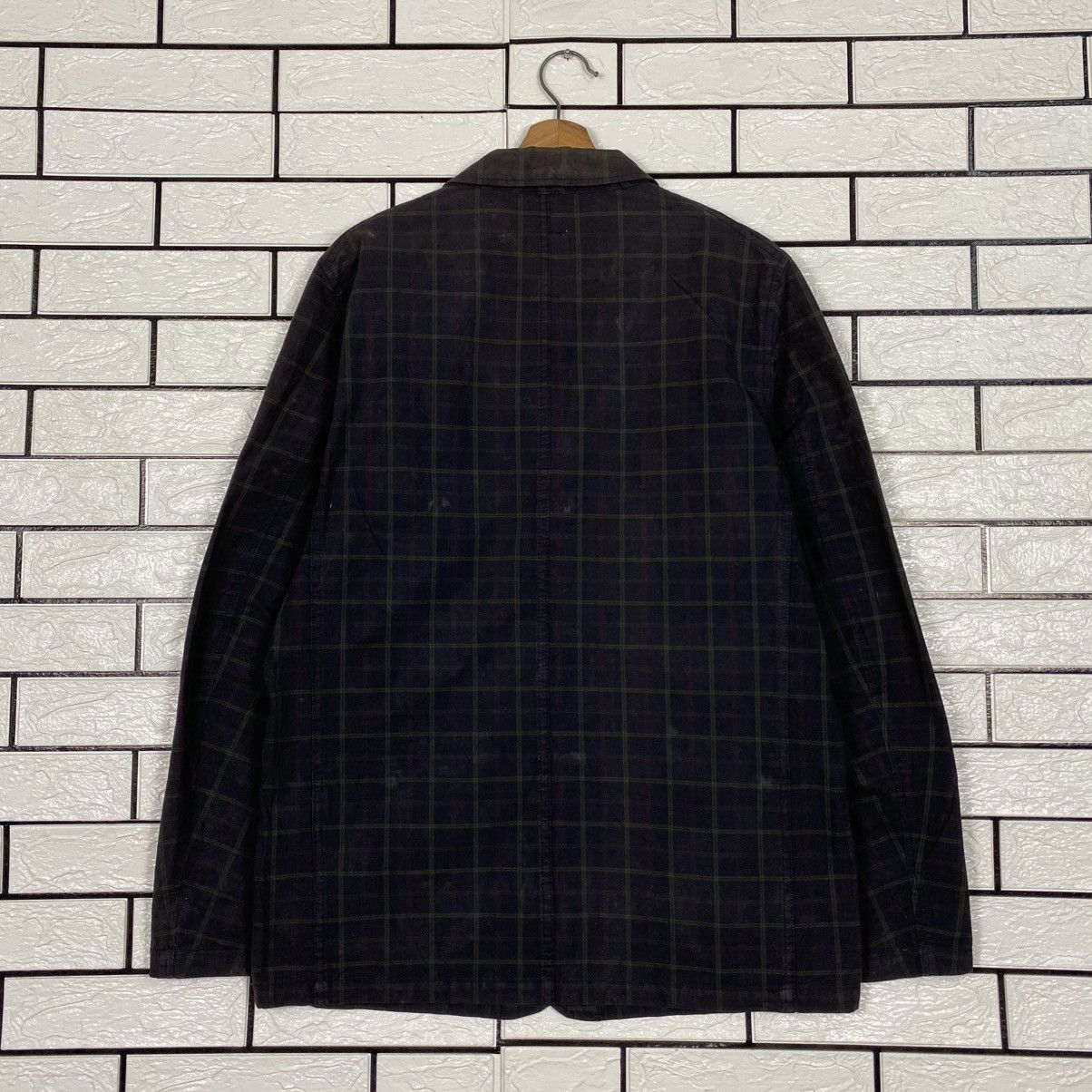 Japanese Brand 📌Vintage Chore Work Jacket Rattle Trap Tartan Issey Miyake Size US M / EU 48-50 / 2 - 9 Thumbnail