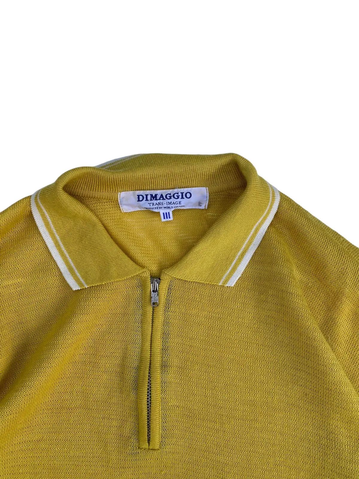 Japanese Brand Vtg Dimaggio Knitwear Half Zip Size US L / EU 52-54 / 3 - 3 Thumbnail